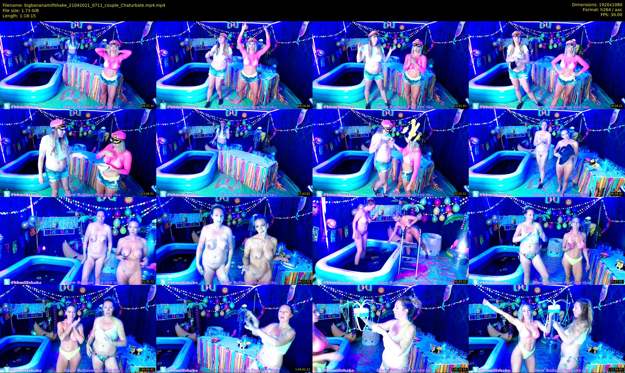 bigbananamilfshake — 79 minute Chaturbate couple cam show recording, 1080p, Apr 21, 2021