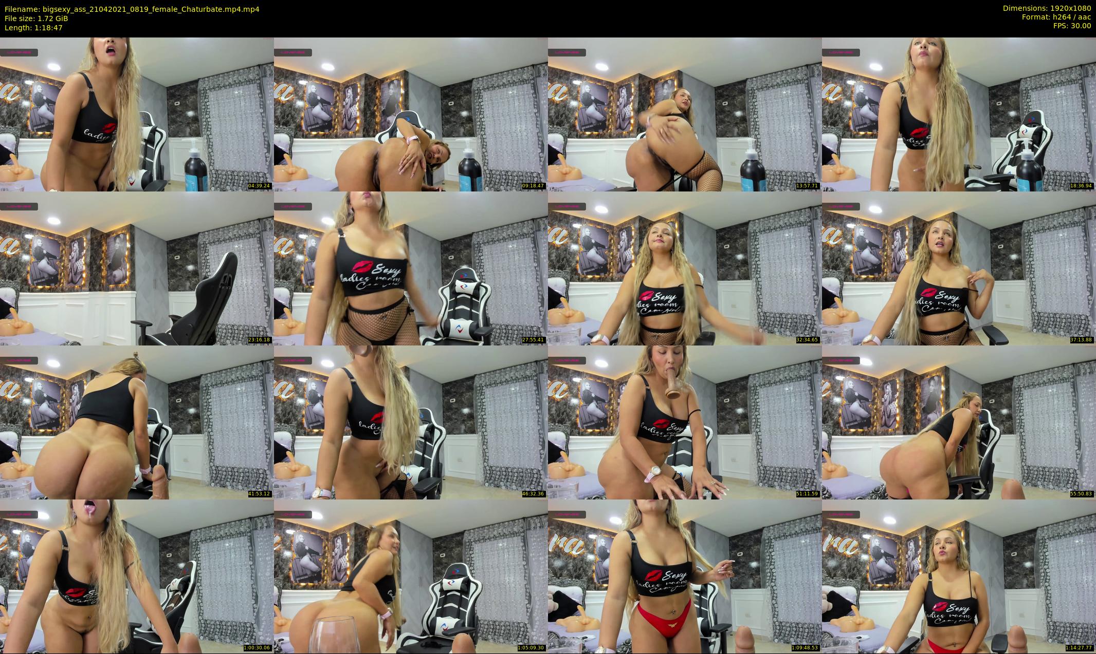 bigsexy_ass — 79 minute Chaturbate female cam show recording, 1080p, Apr 21, 2021