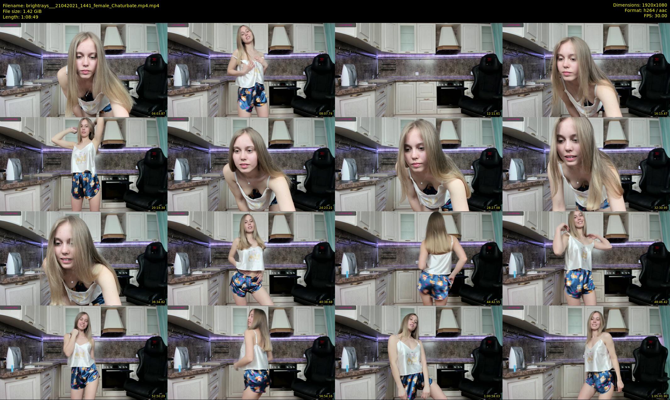 brightrays__ — 69 minute Chaturbate female cam show recording, 1080p, Apr 21, 2021