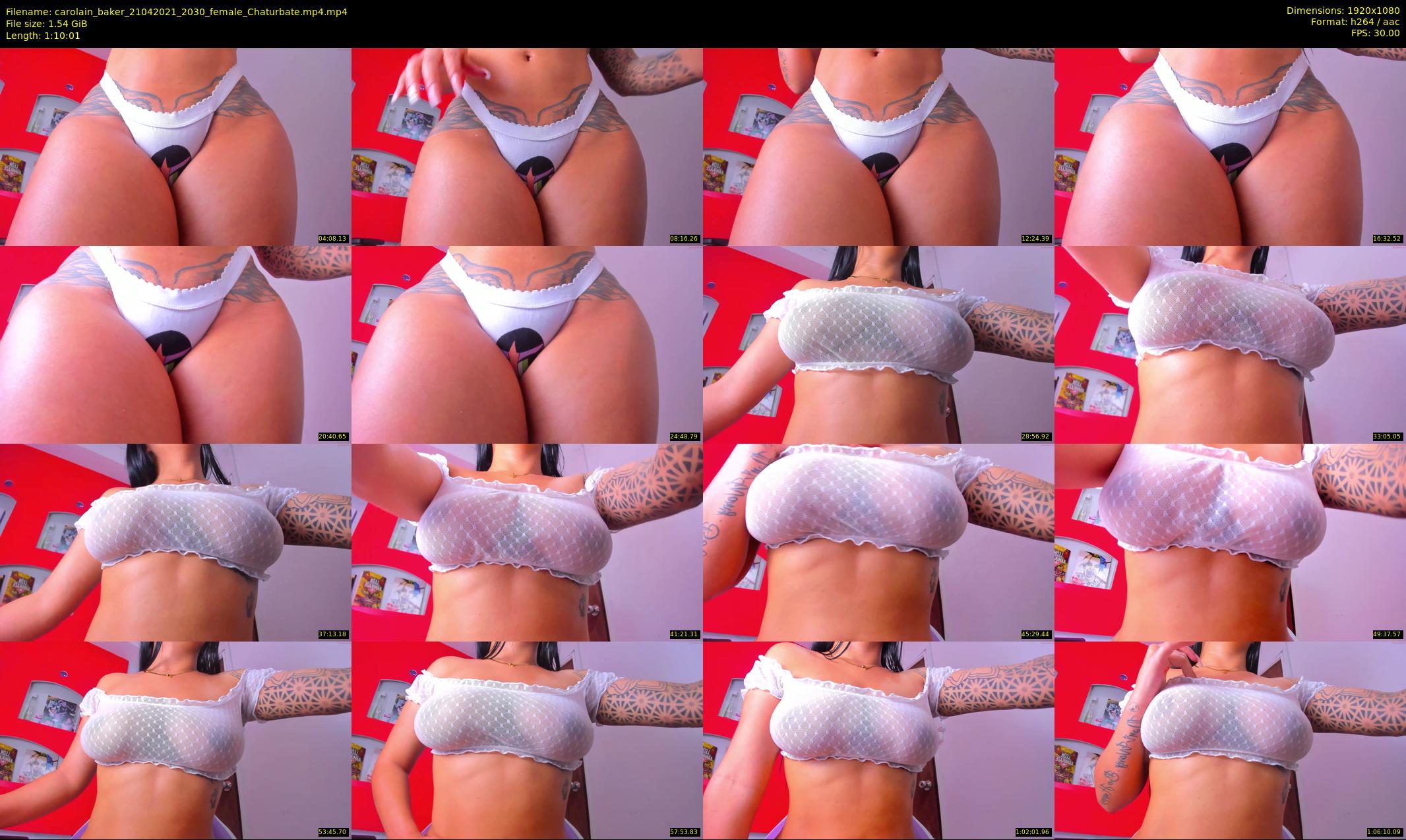 carolain_baker — 71 minute Chaturbate female cam show recording, 1080p, Apr 21, 2021