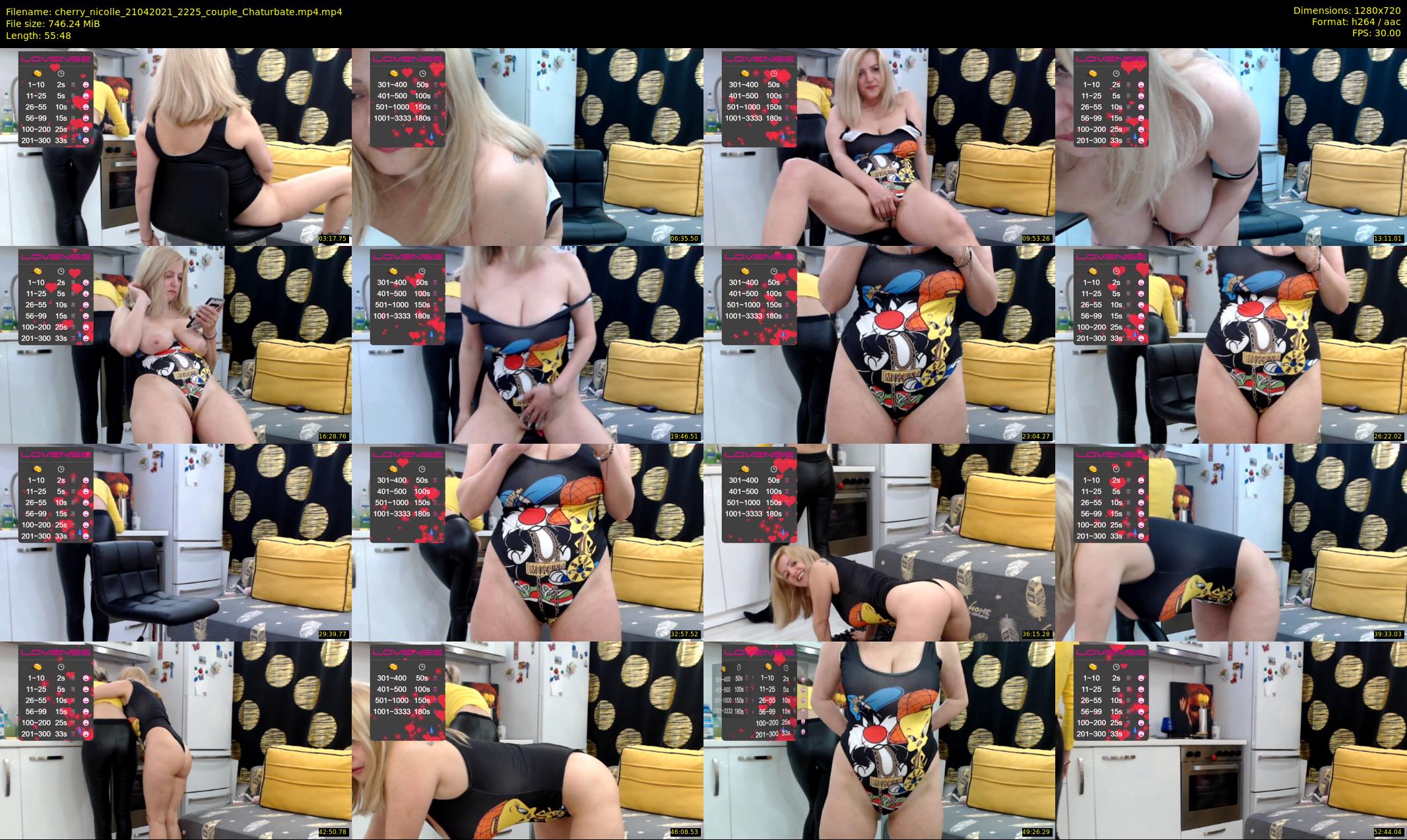 cherry_nicolle — 56 minute Chaturbate female cam show recording, 720p, Apr 21, 2021