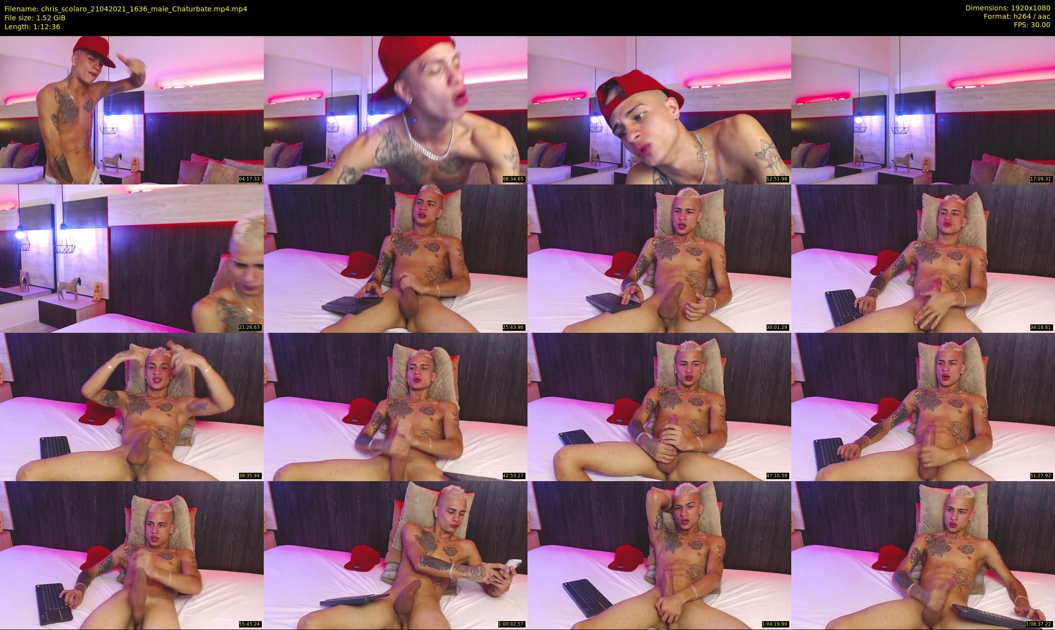 chris_scolaro — 73 minute Chaturbate male cam show recording, 1080p, Apr 21, 2021