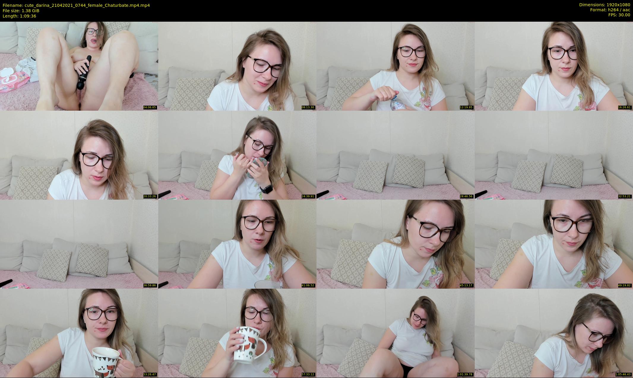 cute_darina — 70 minute Chaturbate female cam show recording, 1080p, Apr 21, 2021