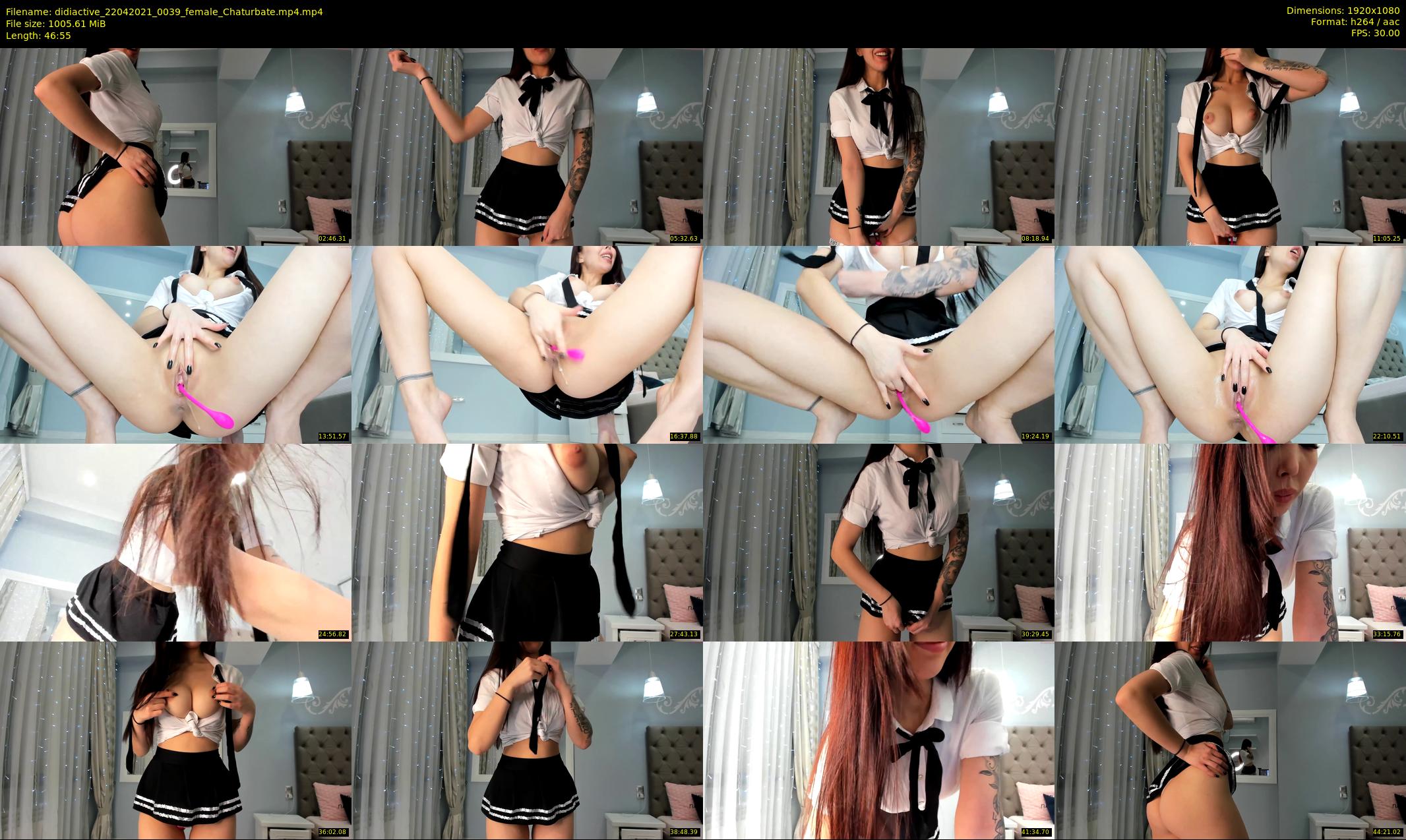 didiactive — 47 minute Chaturbate female cam show recording, 1080p, Apr 22, 2021