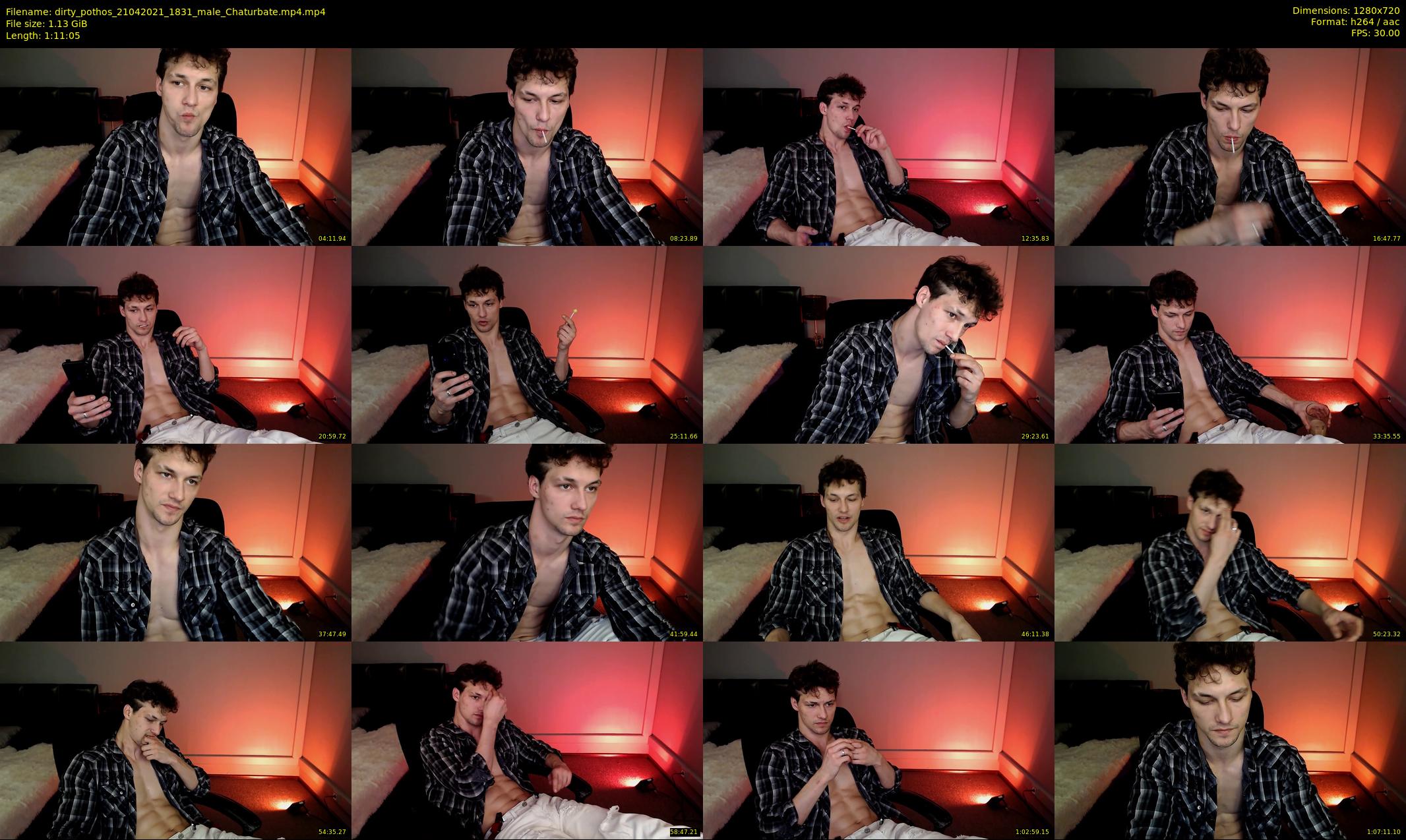 dirty_pothos — 72 minute Chaturbate male cam show recording, 720p, Apr 21, 2021