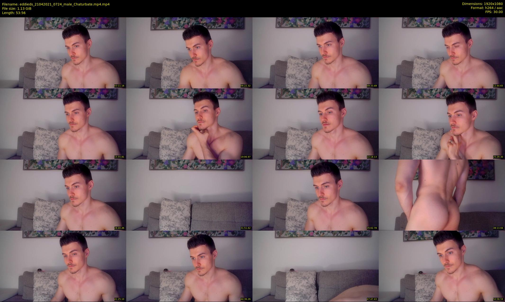 eddieds — 54 minute Chaturbate male cam show recording, 1080p, Apr 21, 2021