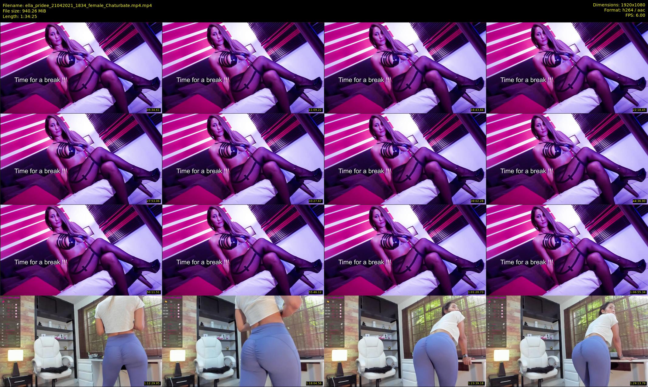 ella_pridee — 95 minute Chaturbate female cam show recording, 1080p, Apr 21, 2021