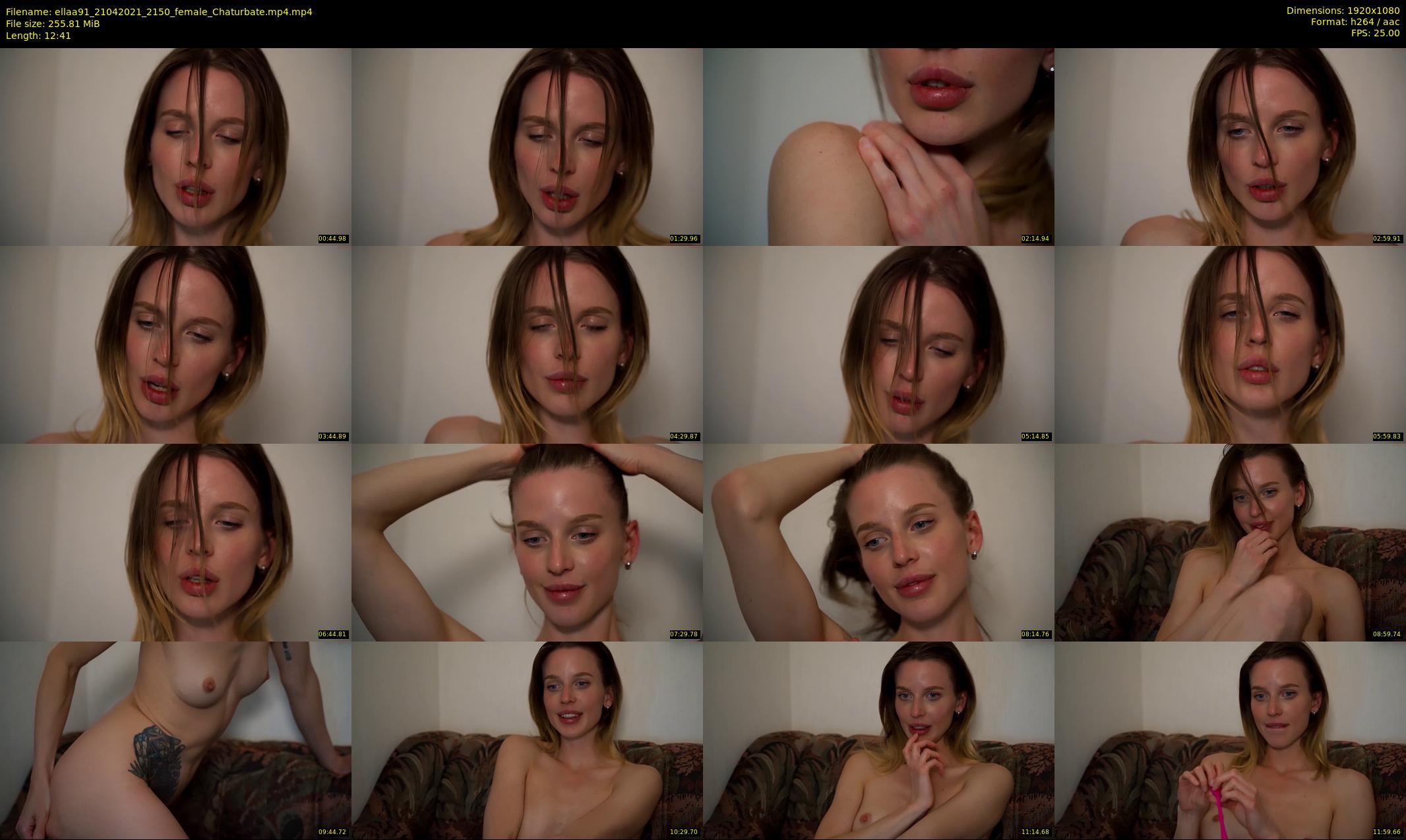 ellaa91 — 13 minute Chaturbate female cam show recording, 1080p, Apr 21, 2021