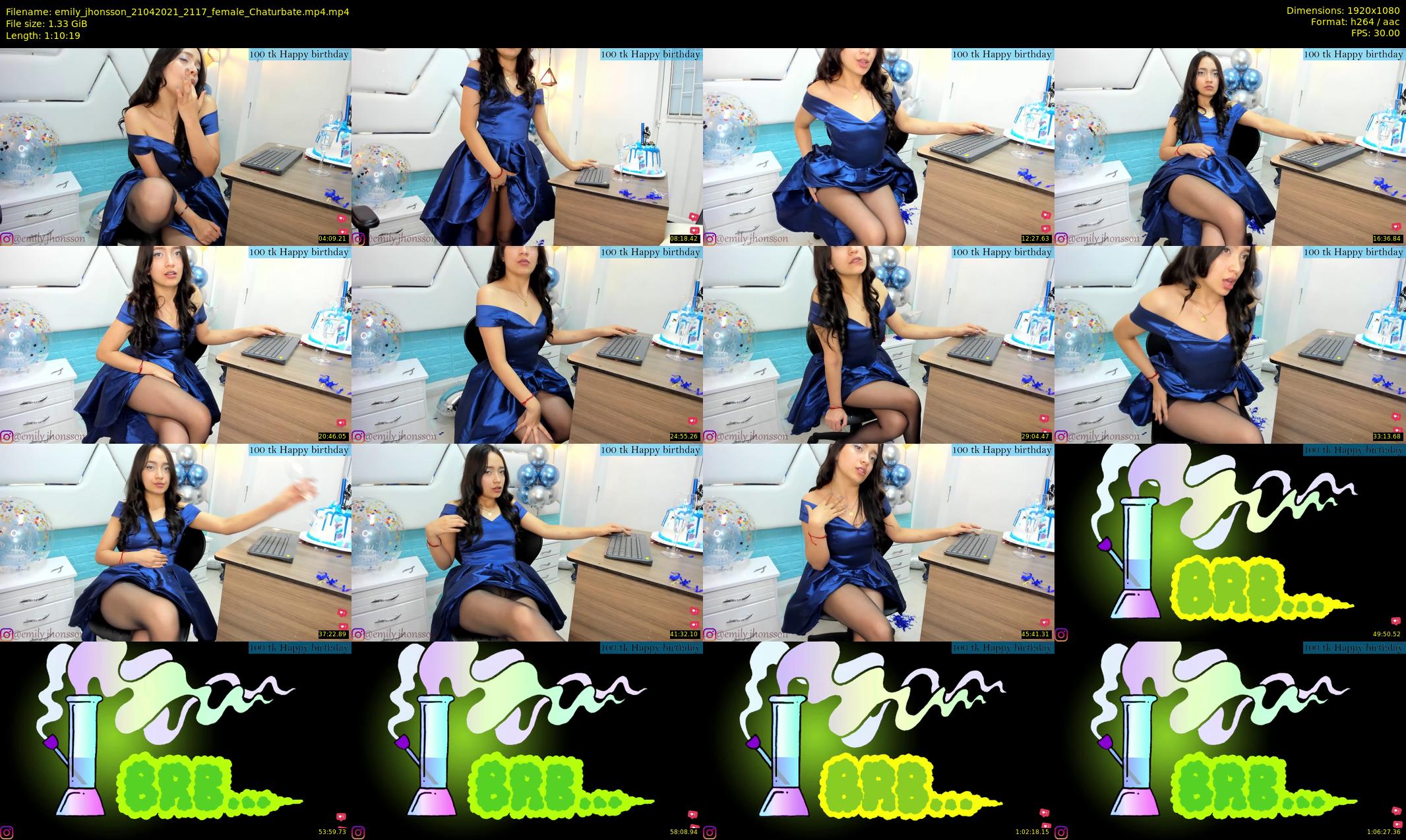 emily_jhonsson — 71 minute Chaturbate female cam show recording, 1080p, Apr 21, 2021