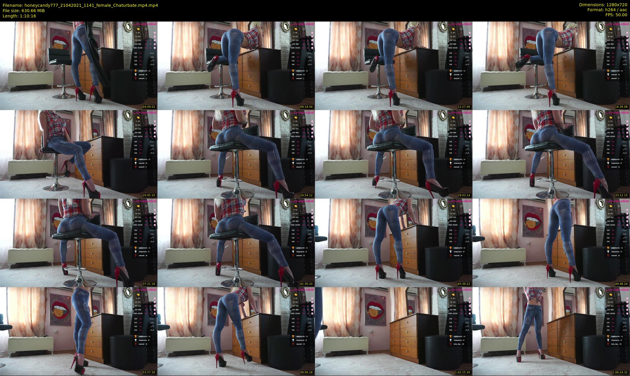 honeycandy777 — 71 minute Chaturbate couple cam show recording, 720p, Apr 21, 2021