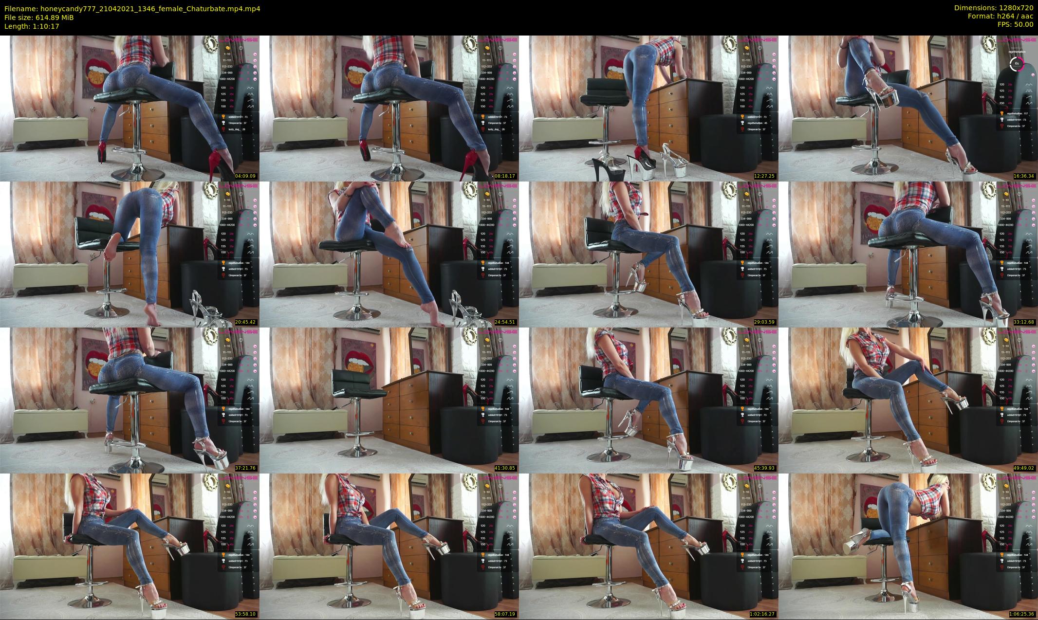 honeycandy777 — 71 minute Chaturbate couple cam show recording, 720p, Apr 21, 2021