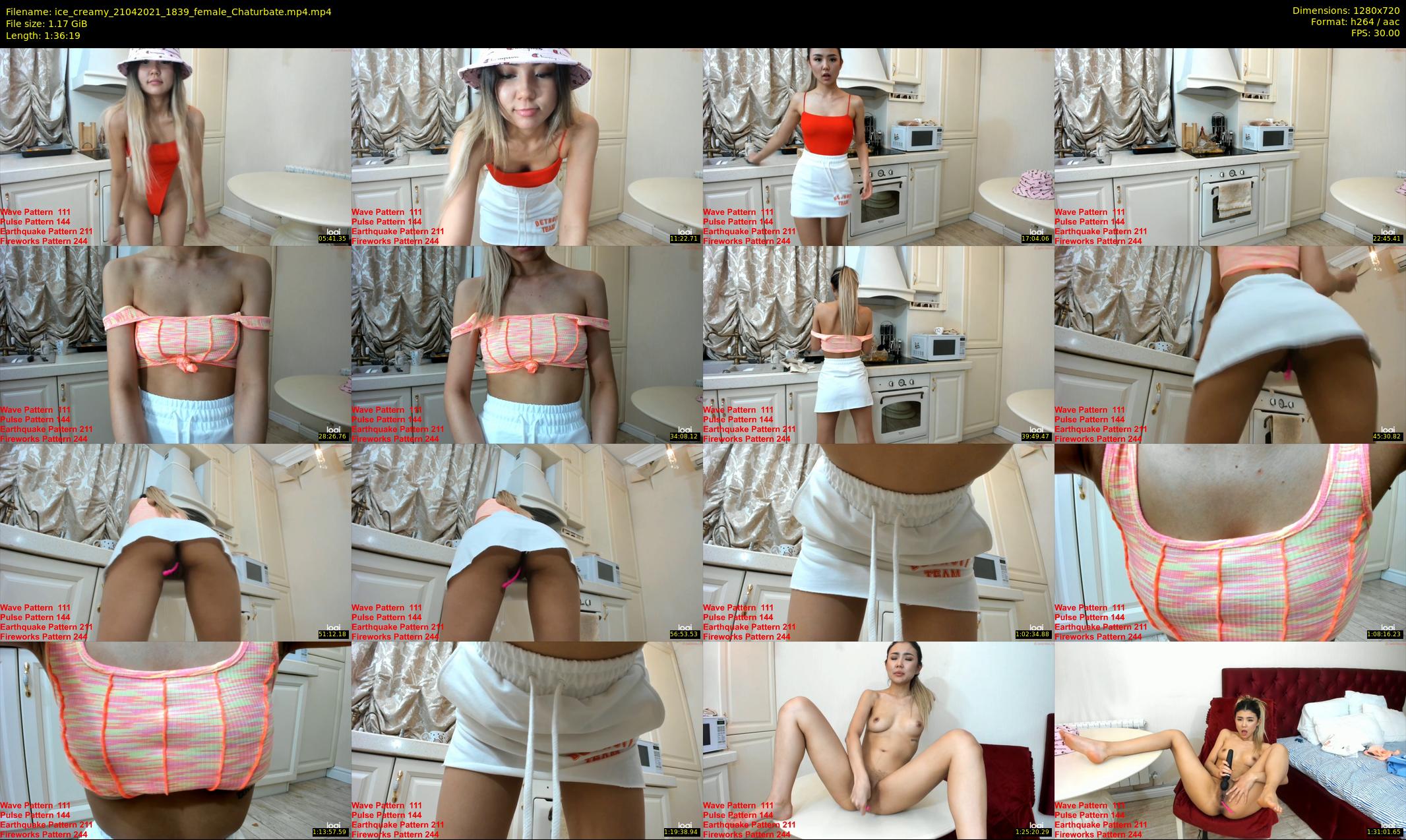 ice_creamy — 97 minute Chaturbate female cam show recording, 720p, Apr 21, 2021