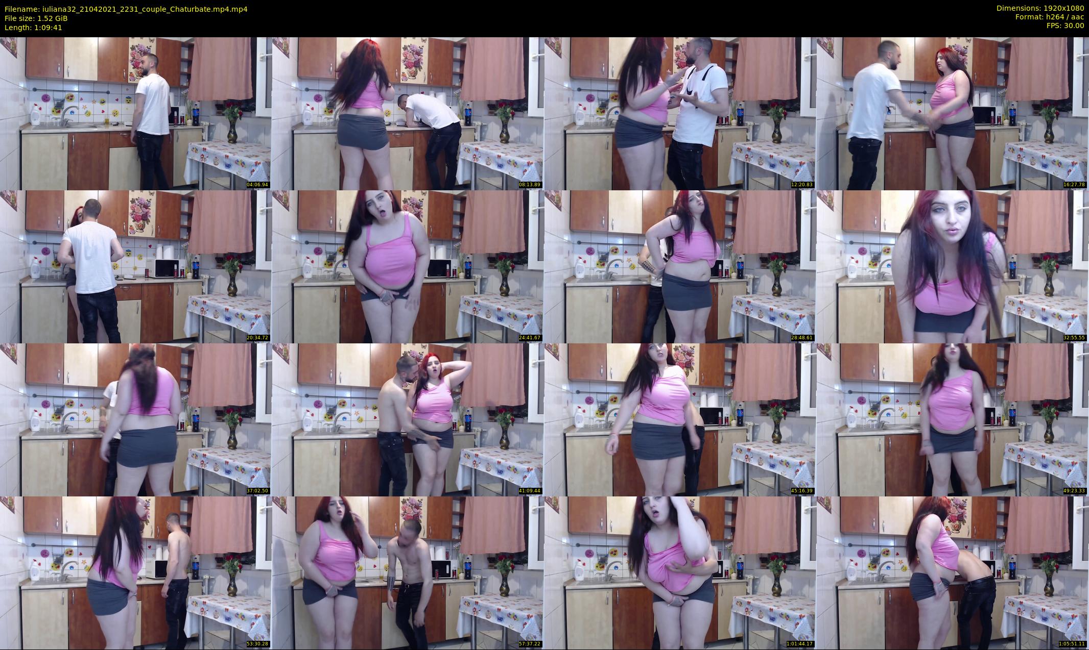 iuliana32 — 70 minute Chaturbate couple cam show recording, 1080p, Apr 21, 2021