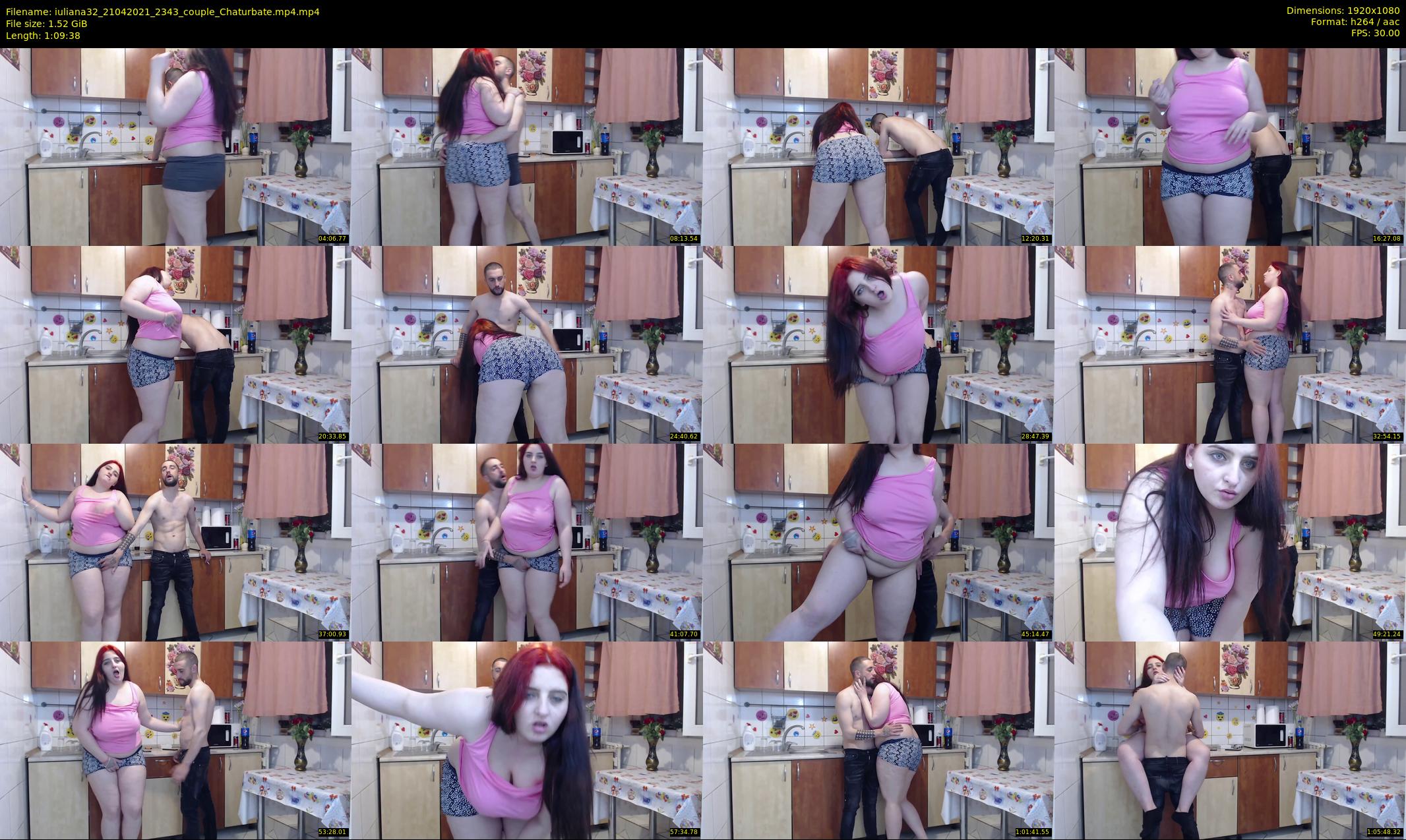 iuliana32 — 70 minute Chaturbate couple cam show recording, 1080p, Apr 21, 2021