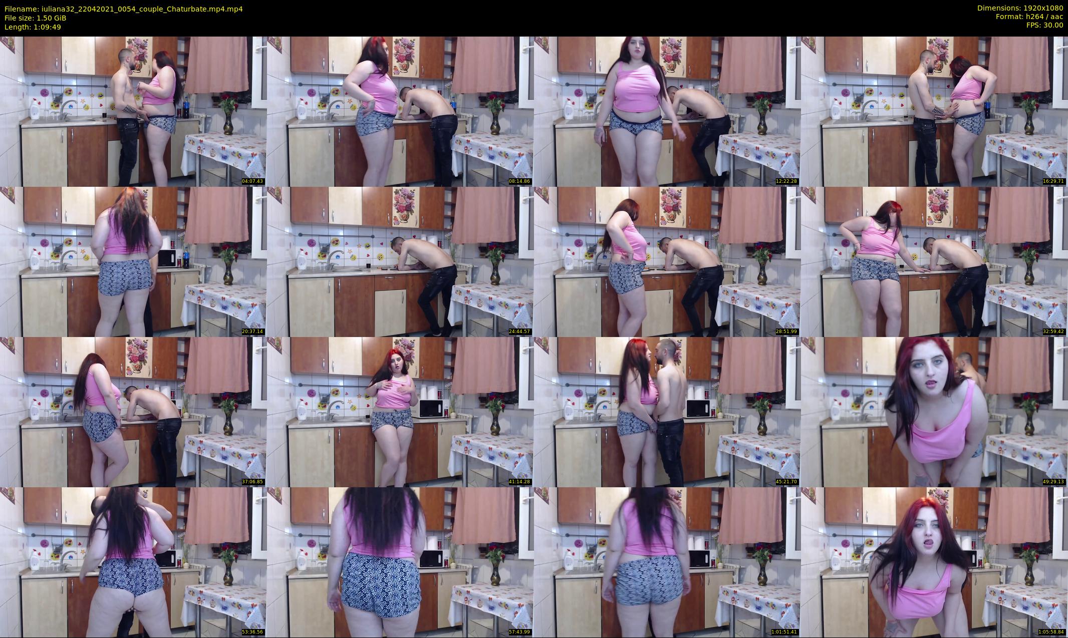 iuliana32 — 70 minute Chaturbate couple cam show recording, 1080p, Apr 22, 2021