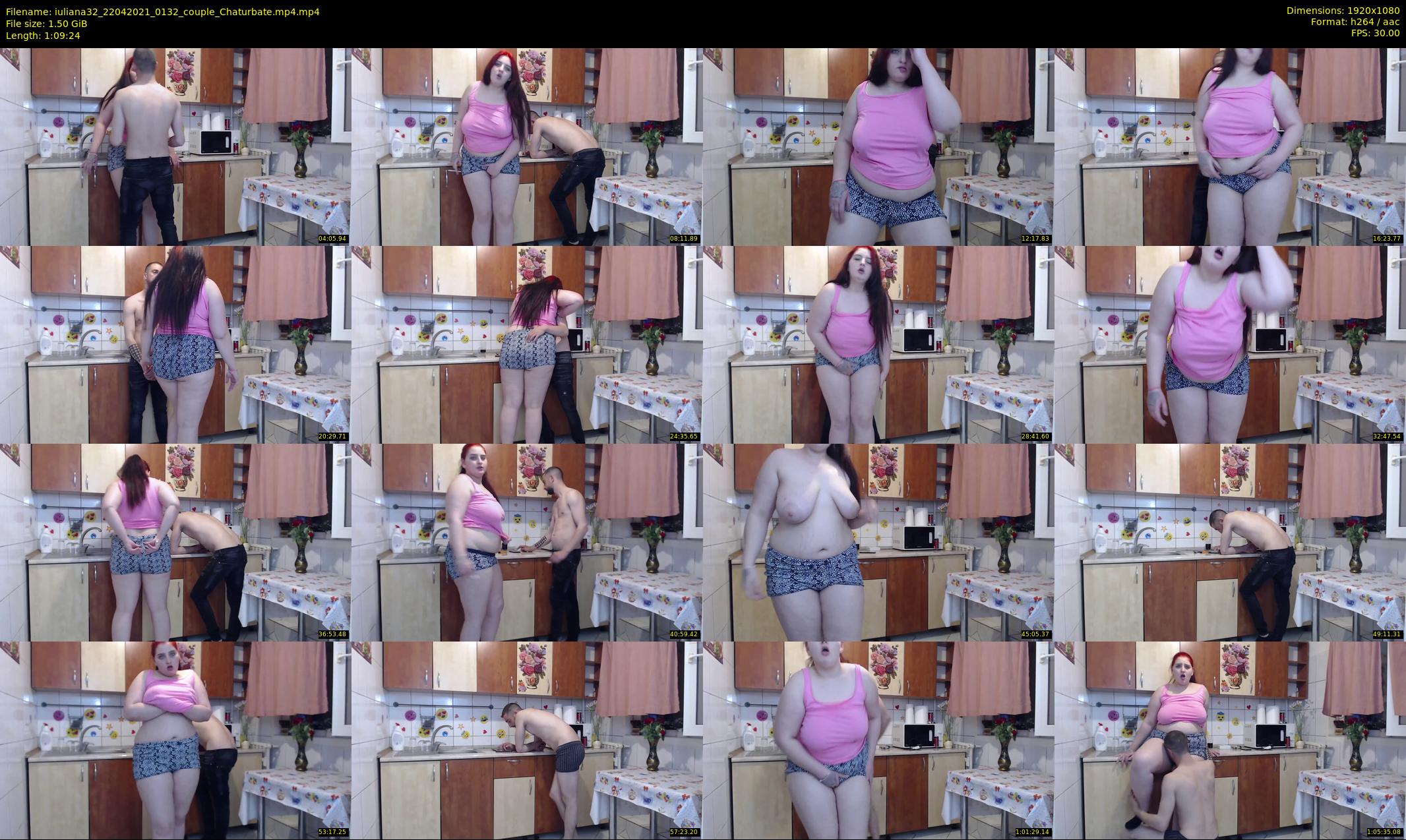 iuliana32 — 70 minute Chaturbate couple cam show recording, 1080p, Apr 22, 2021