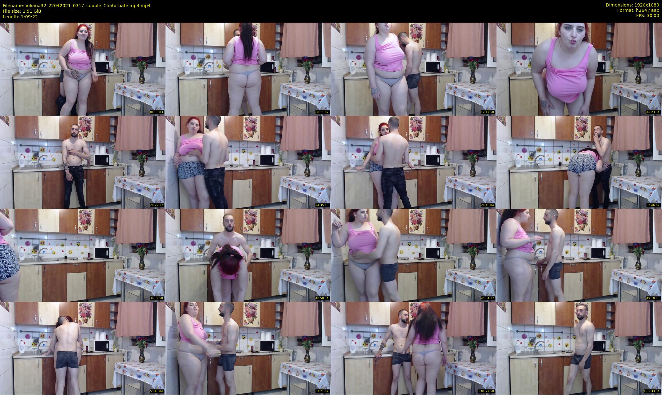 iuliana32 — 70 minute Chaturbate couple cam show recording, 1080p, Apr 22, 2021