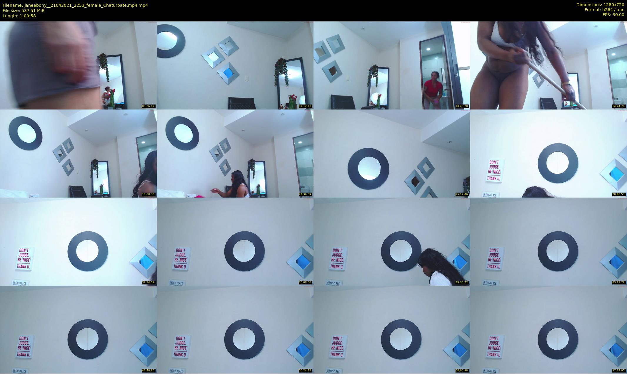 janeebony_ — 61 minute Chaturbate female cam show recording, 720p, Apr 21, 2021