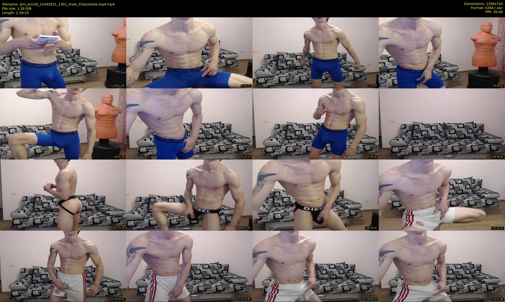 joni_joni18 — 100 minute Chaturbate male cam show recording, 720p, Apr 21, 2021