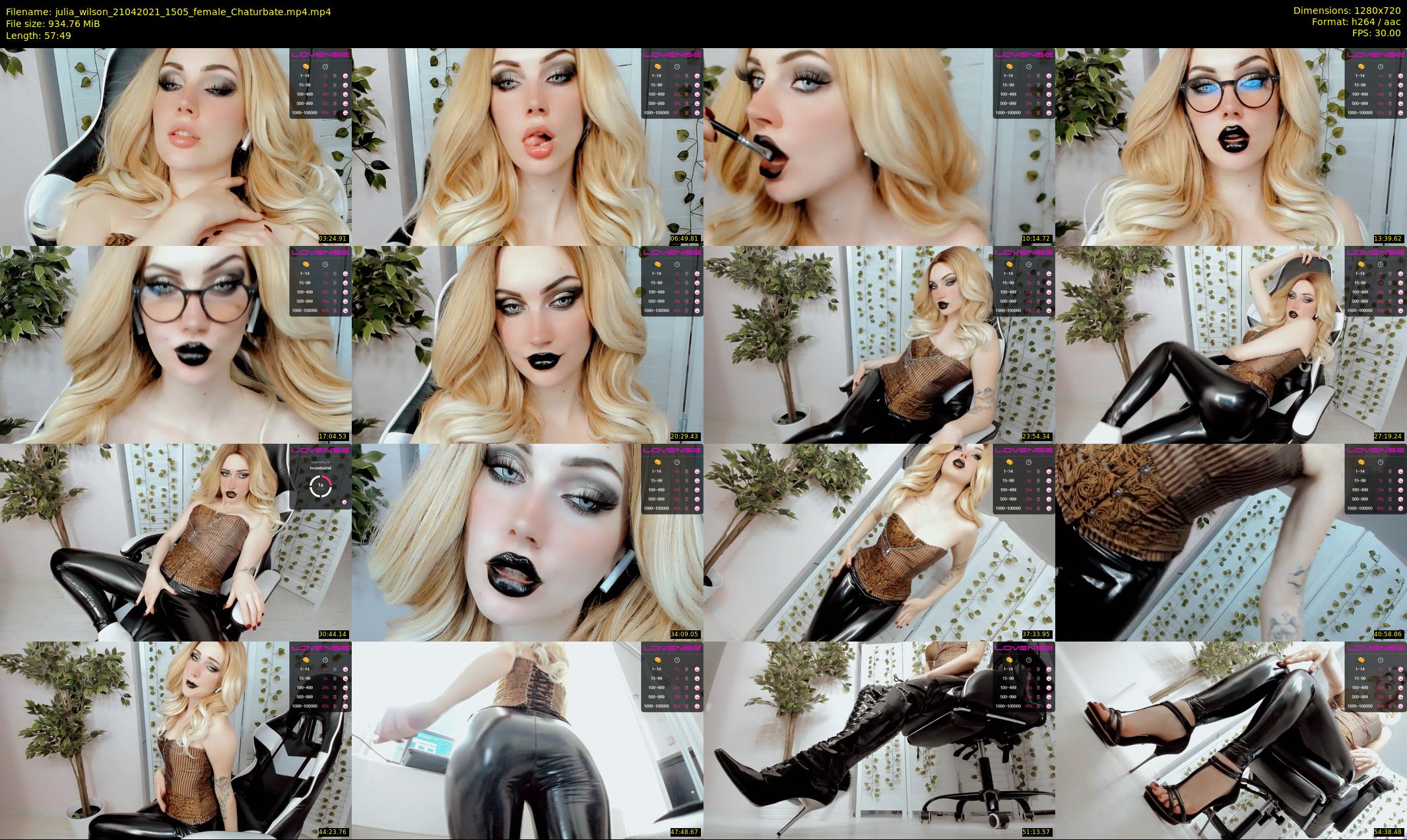 julia_wilson — 58 minute Chaturbate female cam show recording, 720p, Apr 21, 2021