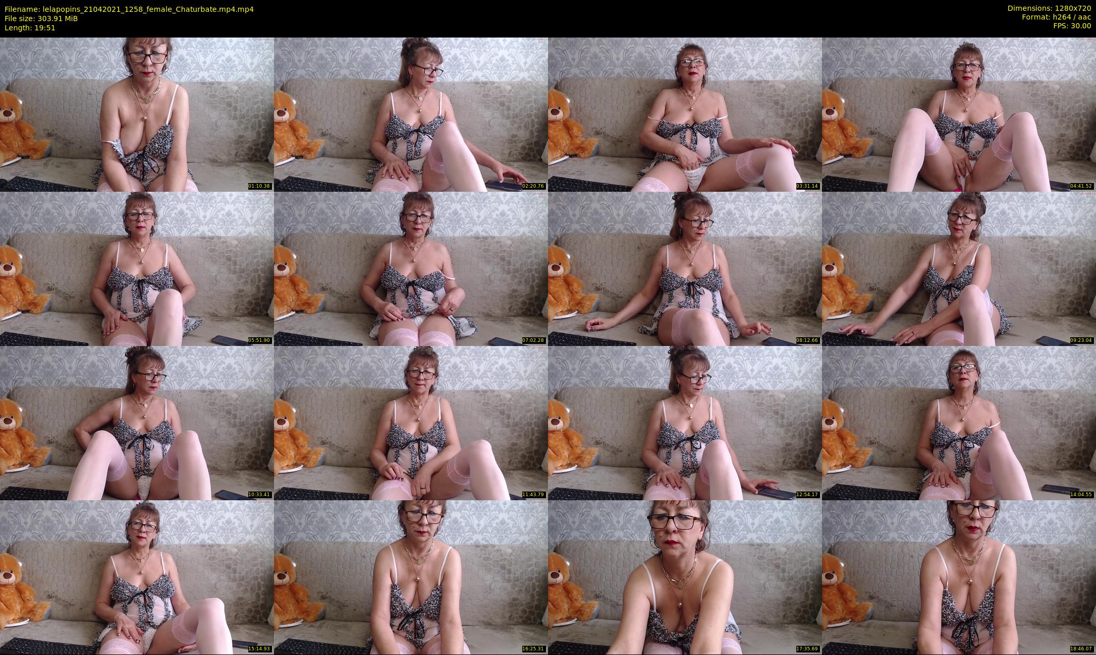 lelapopins — 20 minute Chaturbate female cam show recording, 720p, Apr 21, 2021