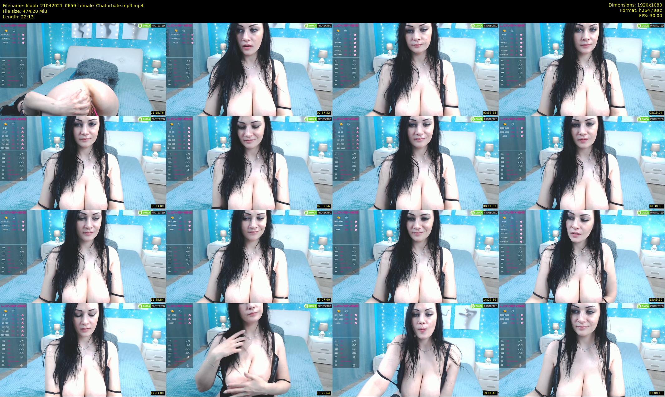 lilubb — 23 minute Chaturbate female cam show recording, 1080p, Apr 21, 2021
