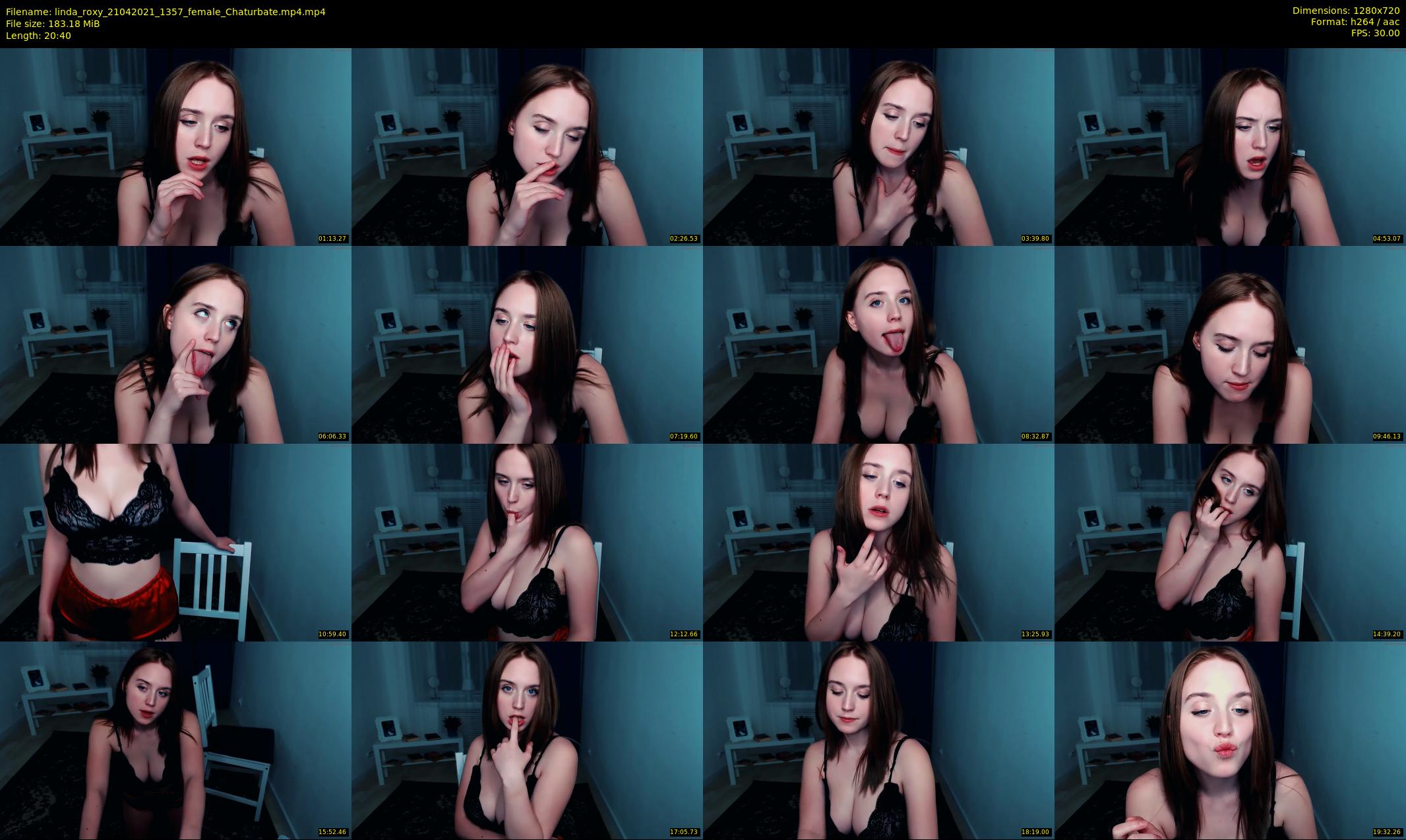 linda_roxy — 21 minute Chaturbate female cam show recording, 720p, Apr 21, 2021