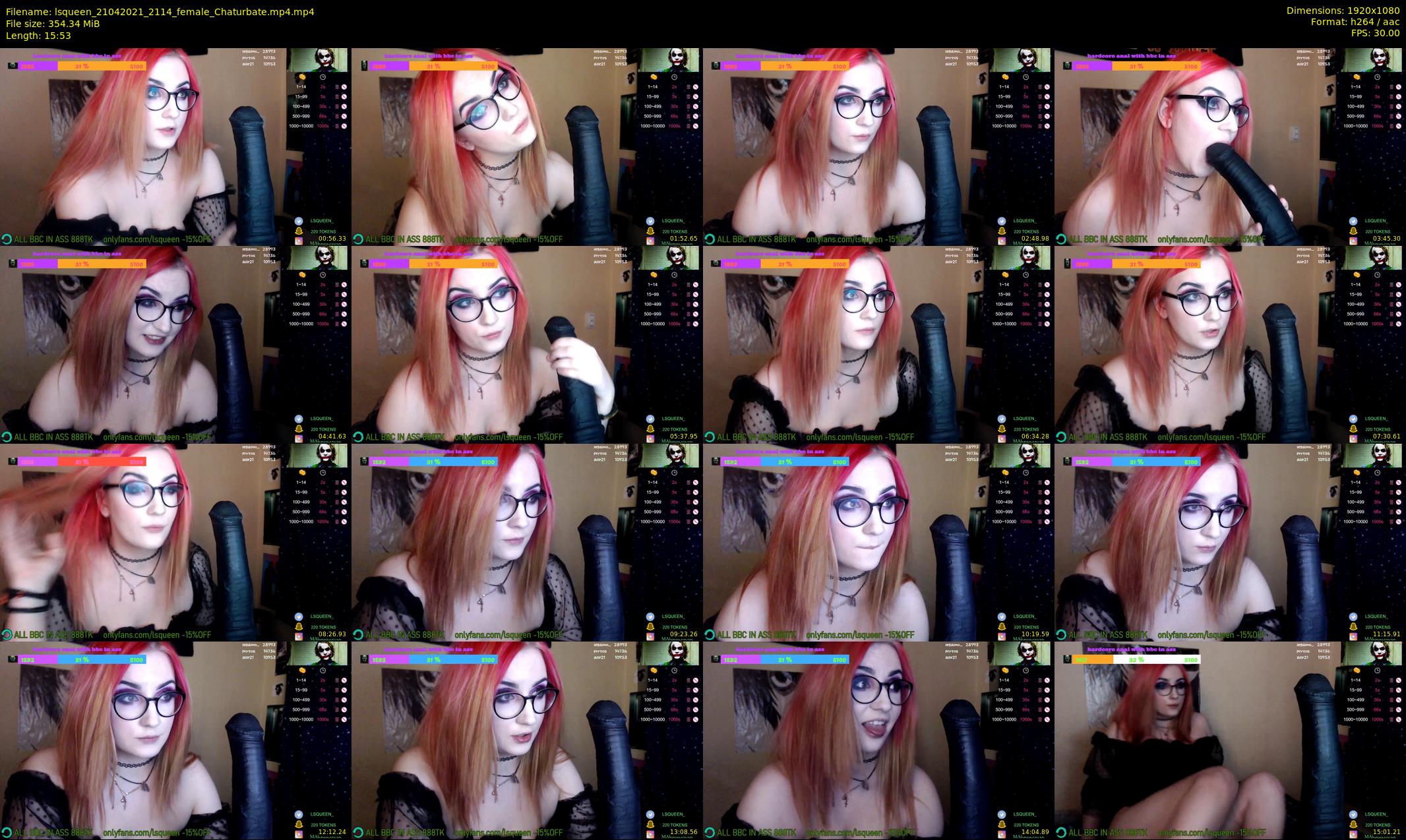 lsqueen — 16 minute Chaturbate female cam show recording, 1080p, Apr 21, 2021