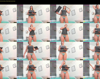 malejadiaz_ — 5 minute Chaturbate female cam show recording, 1080p, Apr 22, 2021