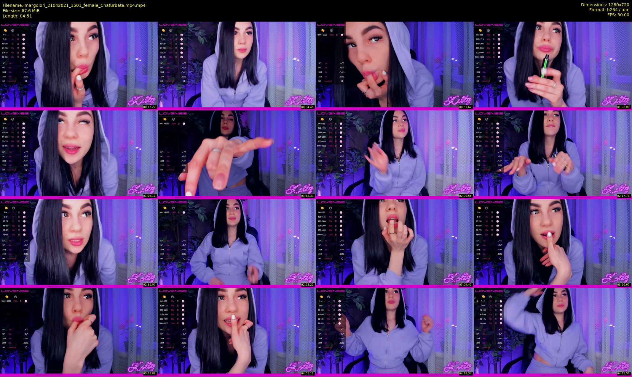 margolori — 5 minute Chaturbate couple cam show recording, 720p, Apr 21, 2021