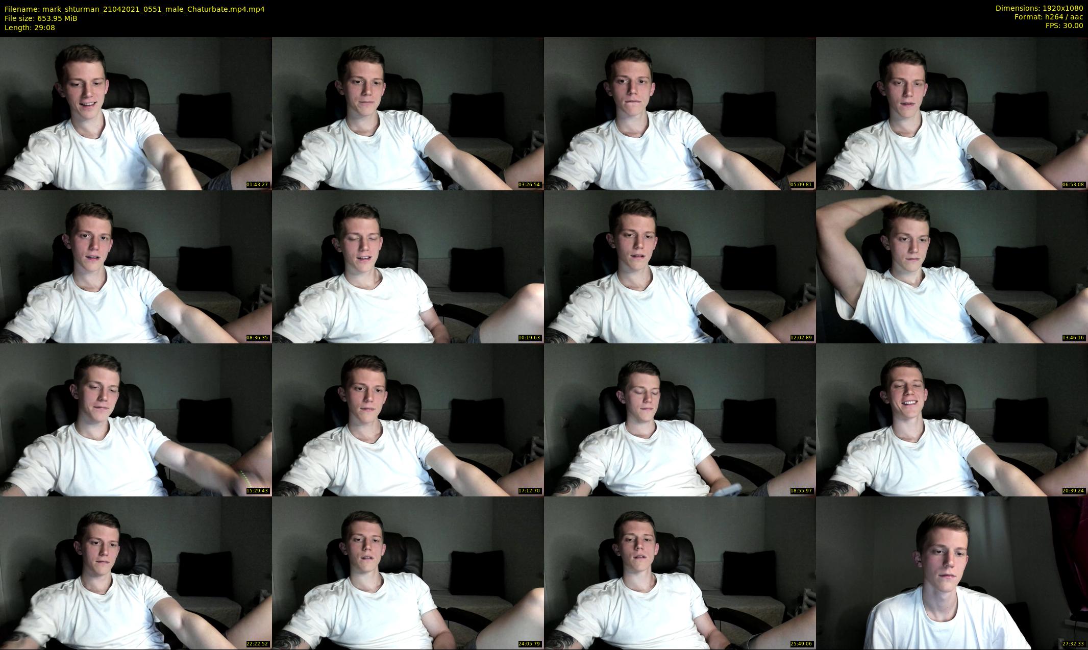 mark_shturman — 30 minute Chaturbate male cam show recording, 1080p, Apr 21, 2021