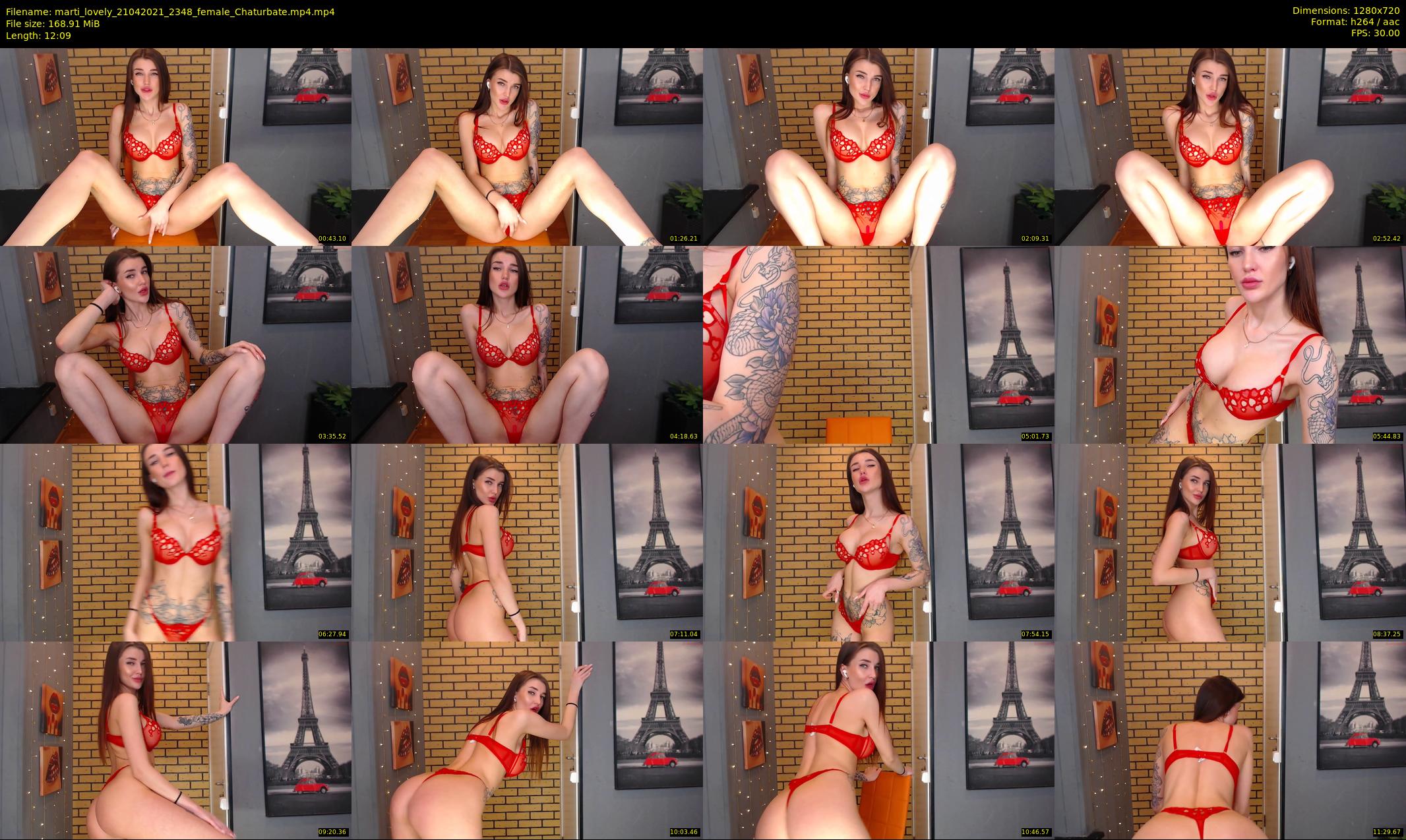 marti_lovely — 13 minute Chaturbate female cam show recording, 720p, Apr 21, 2021
