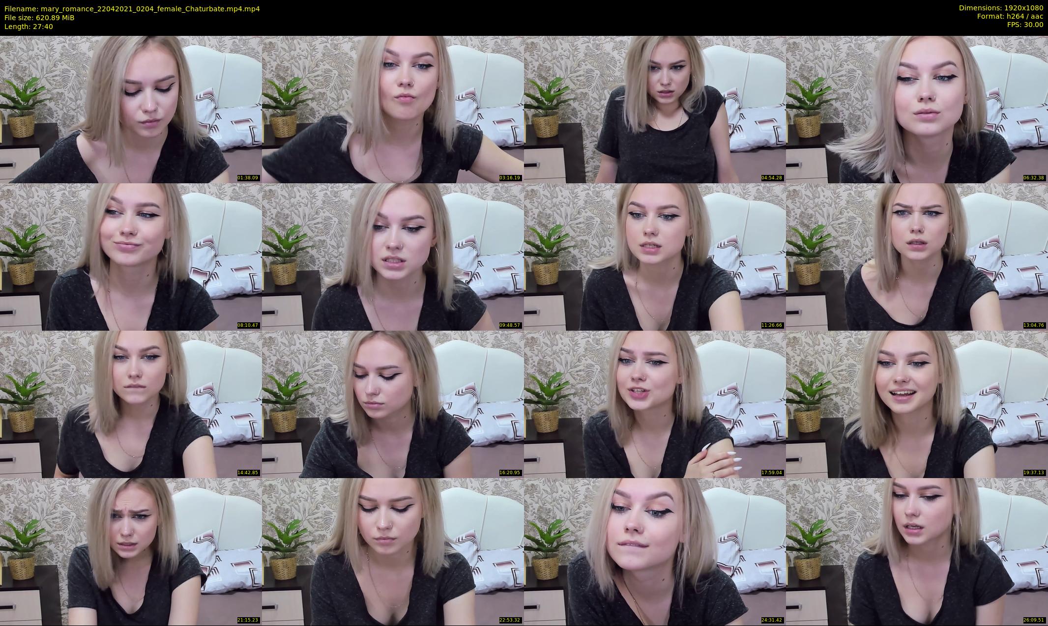 mary_romance — 28 minute Chaturbate female cam show recording, 1080p, Apr 22, 2021