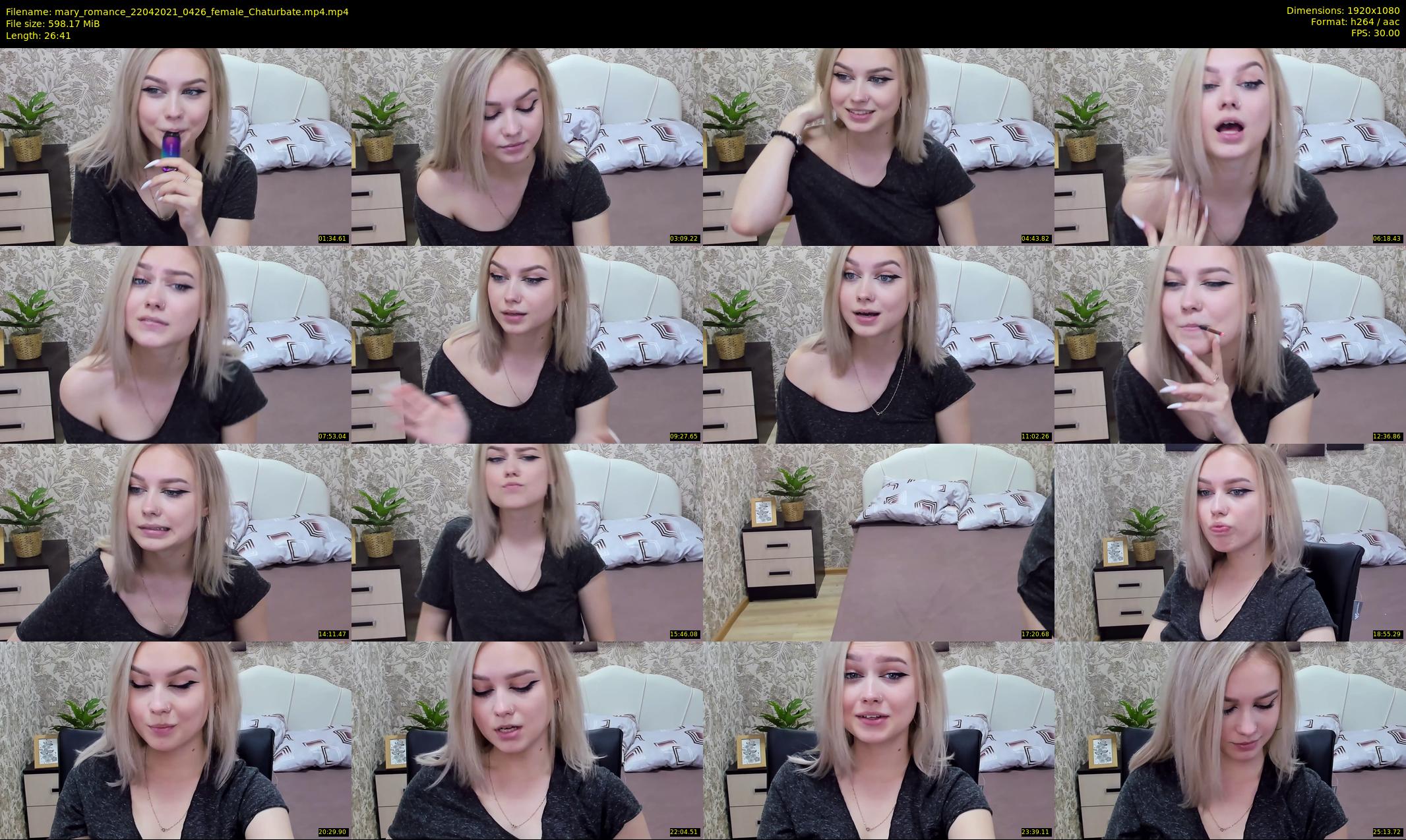 mary_romance — 27 minute Chaturbate female cam show recording, 1080p, Apr 22, 2021