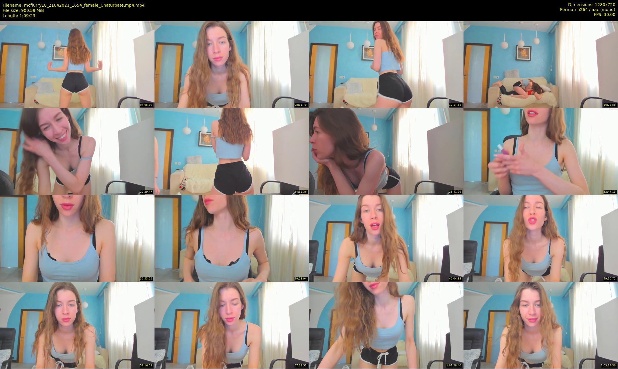 mcflurry18 — 70 minute Chaturbate female cam show recording, 720p, Apr 21, 2021