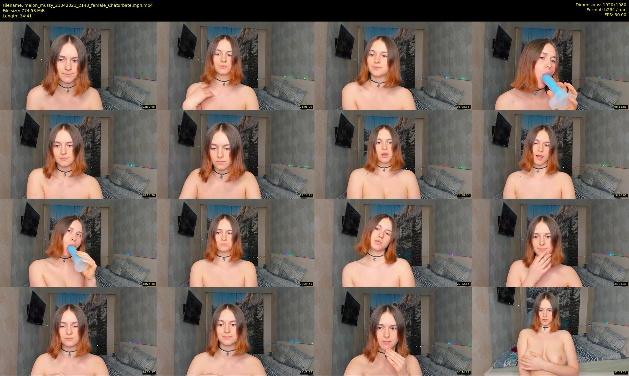 melon_mussy — 35 minute Chaturbate female cam show recording, 1080p, Apr 21, 2021