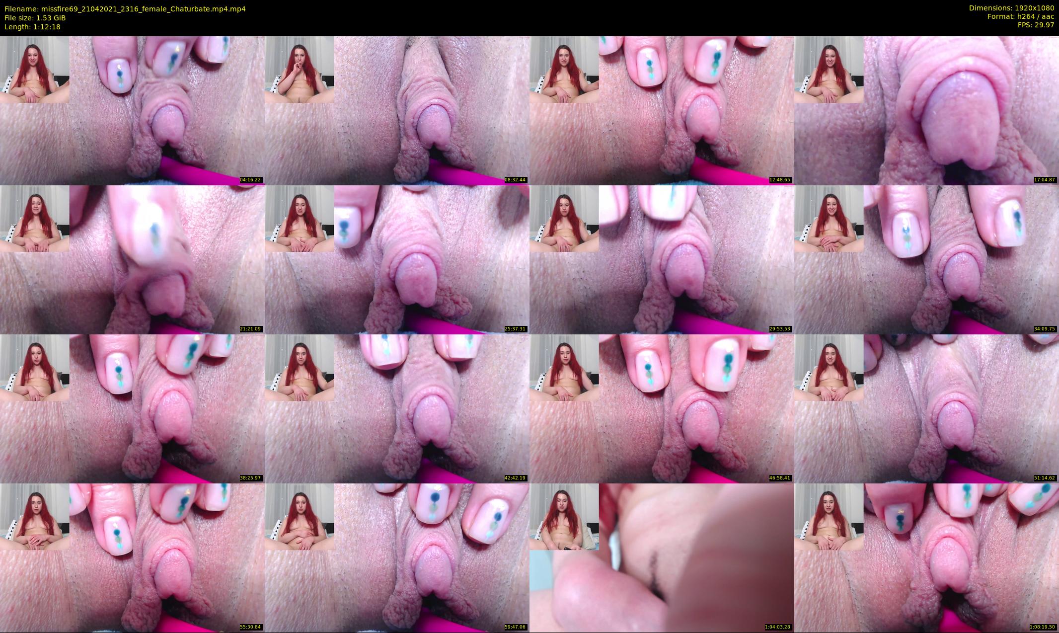 missfire69 — 73 minute Chaturbate female cam show recording, 1080p, Apr 21, 2021