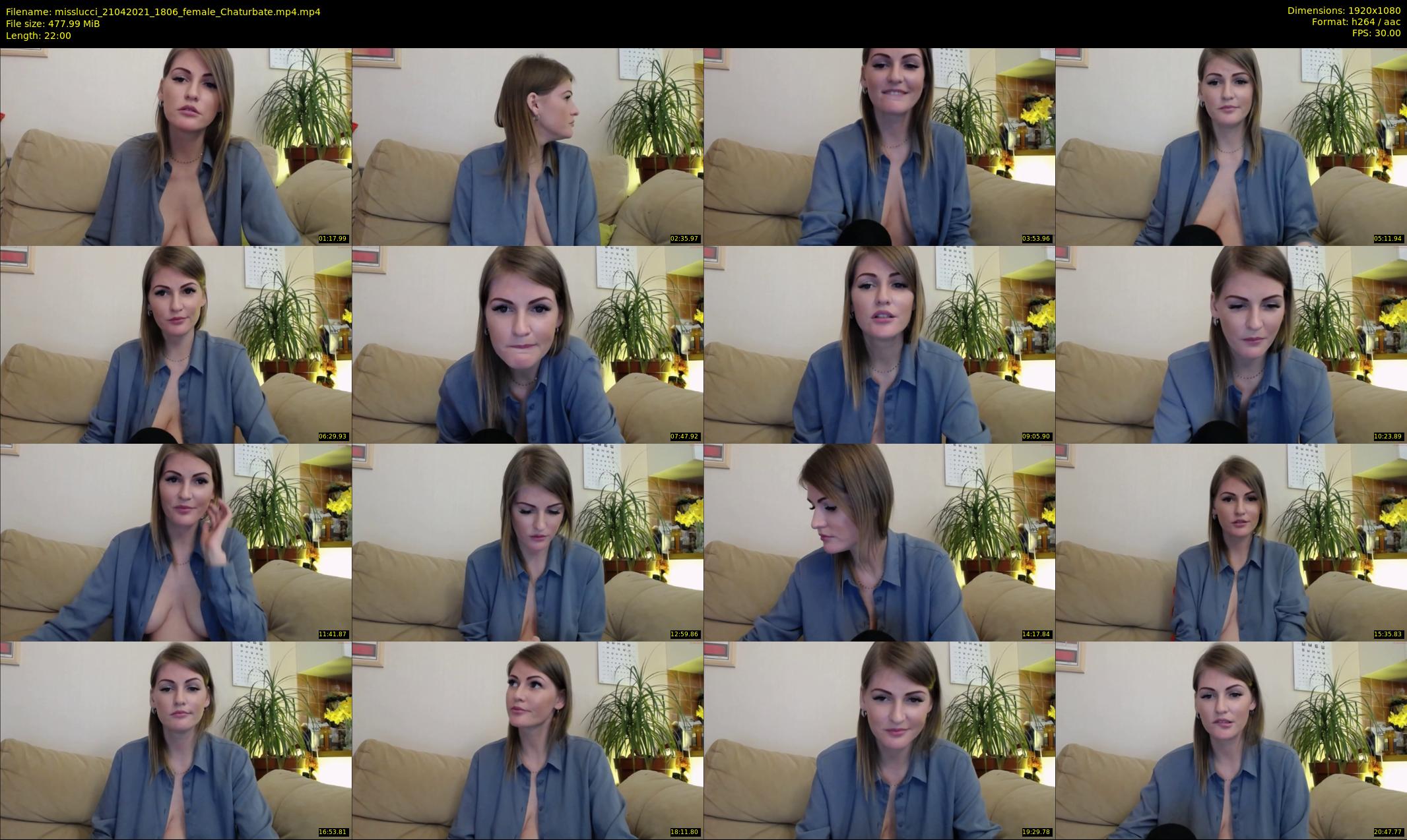 misslucci — 22 minute Chaturbate female cam show recording, 1080p, Apr 21, 2021