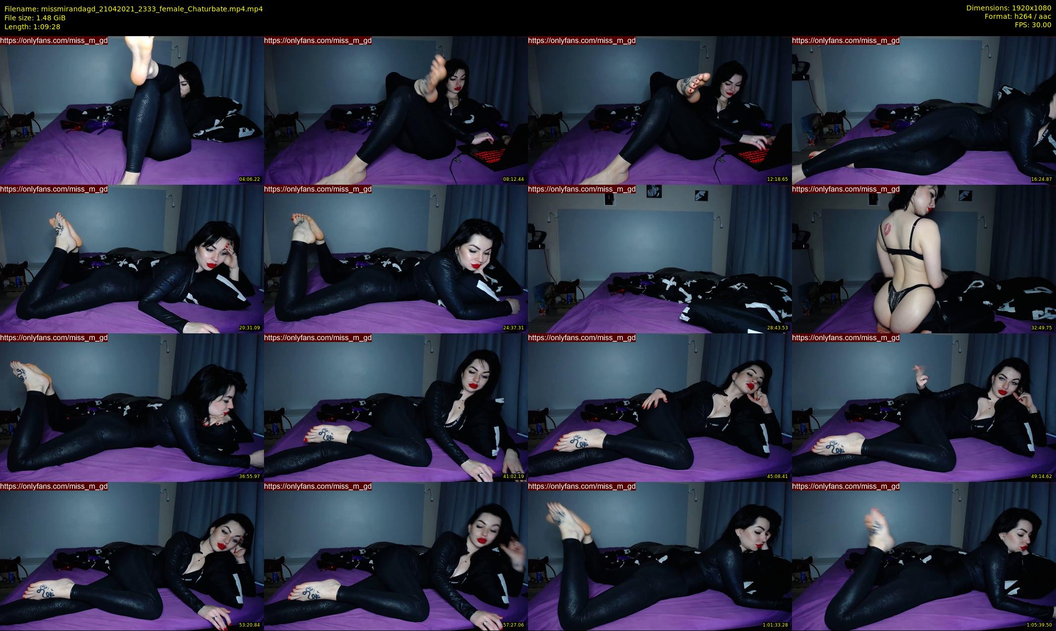 missmirandagd — 70 minute Chaturbate female cam show recording, 1080p, Apr 21, 2021