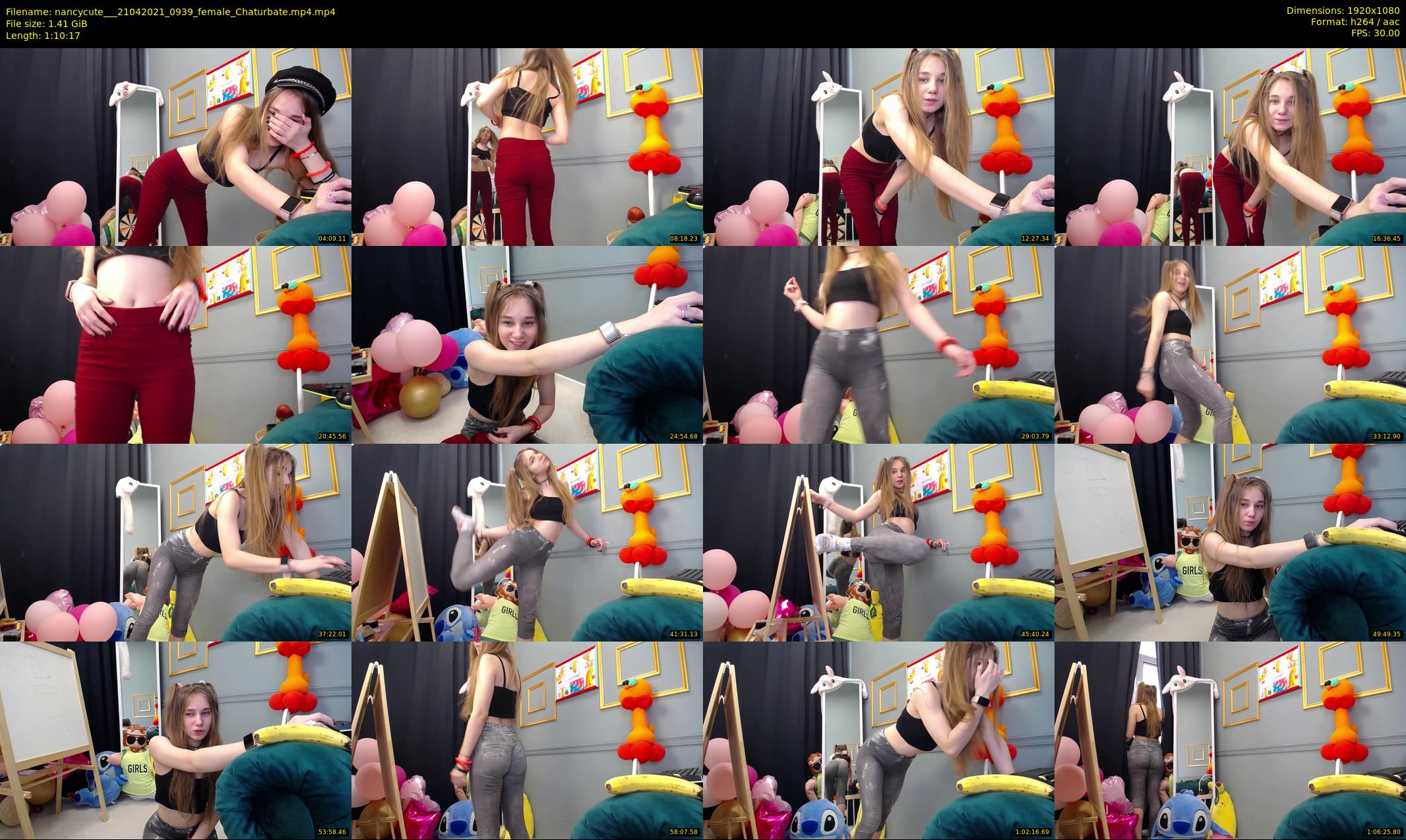 nancycute__ — 71 minute Chaturbate female cam show recording, 1080p, Apr 21, 2021