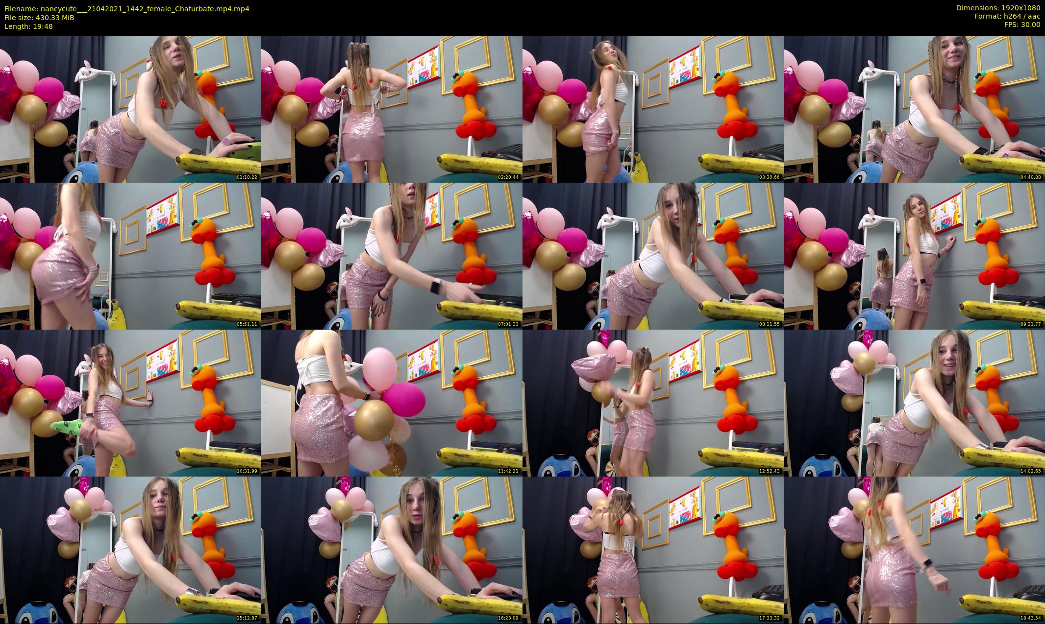 nancycute__ — 20 minute Chaturbate female cam show recording, 1080p, Apr 21, 2021