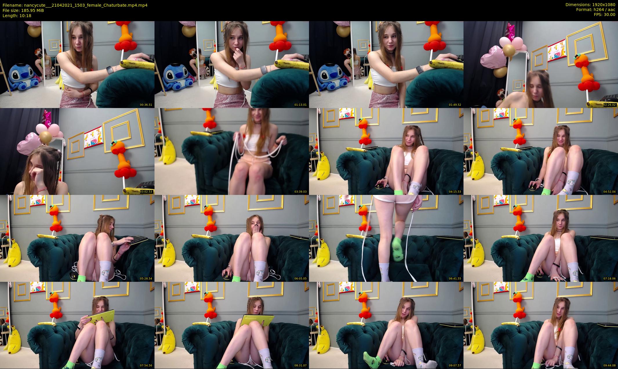nancycute__ — 11 minute Chaturbate female cam show recording, 1080p, Apr 21, 2021