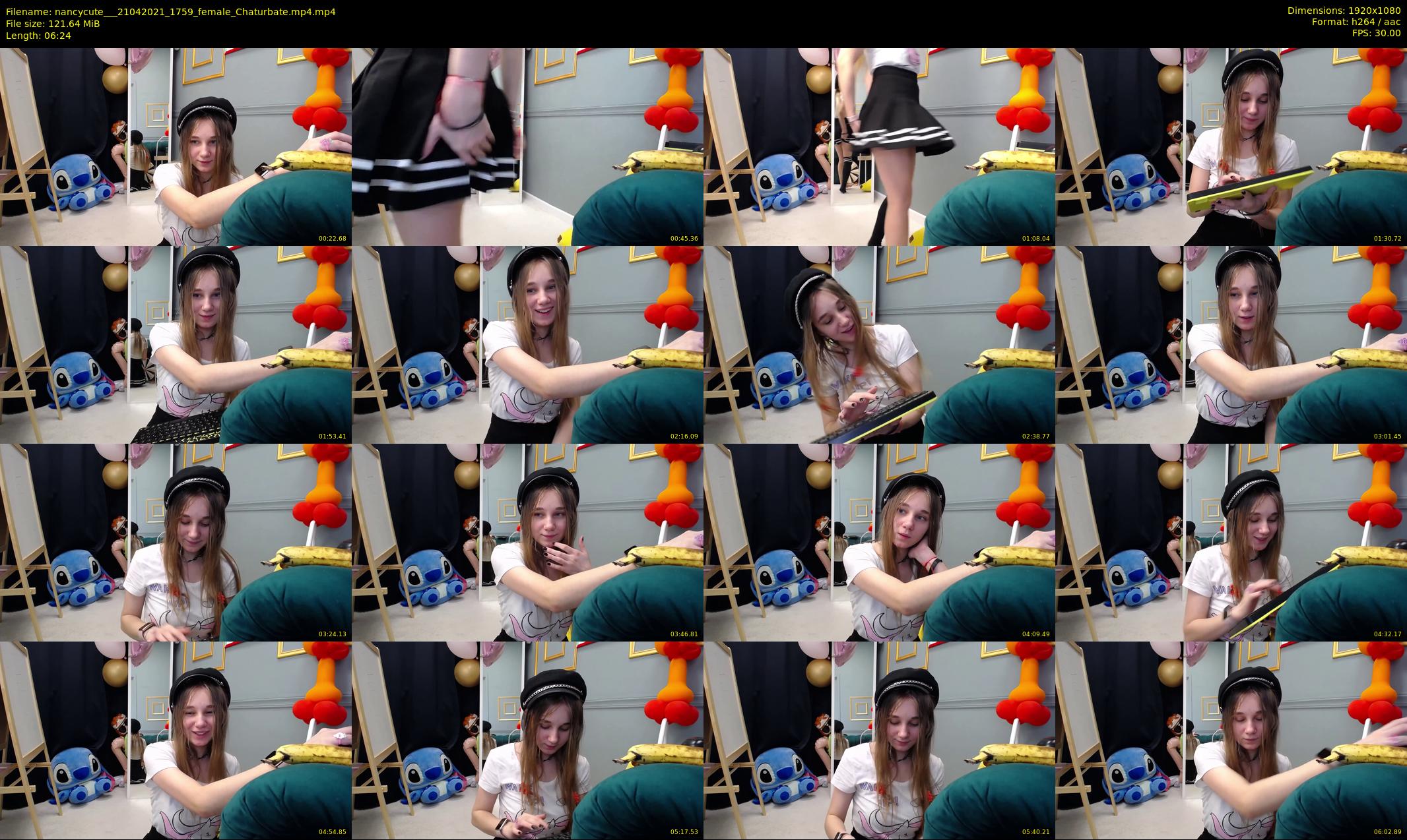 nancycute__ — 7 minute Chaturbate female cam show recording, 1080p, Apr 21, 2021
