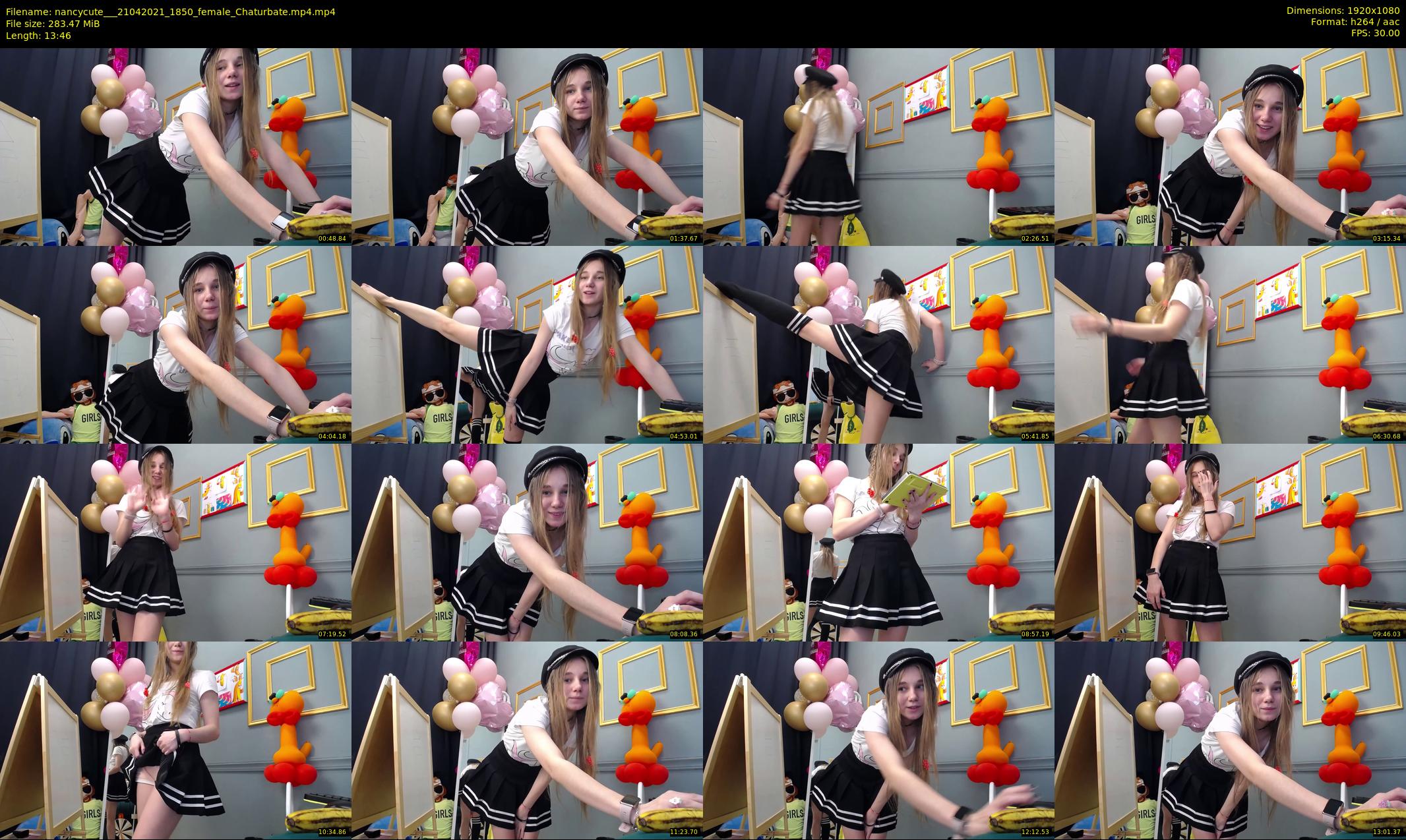 nancycute__ — 14 minute Chaturbate female cam show recording, 1080p, Apr 21, 2021