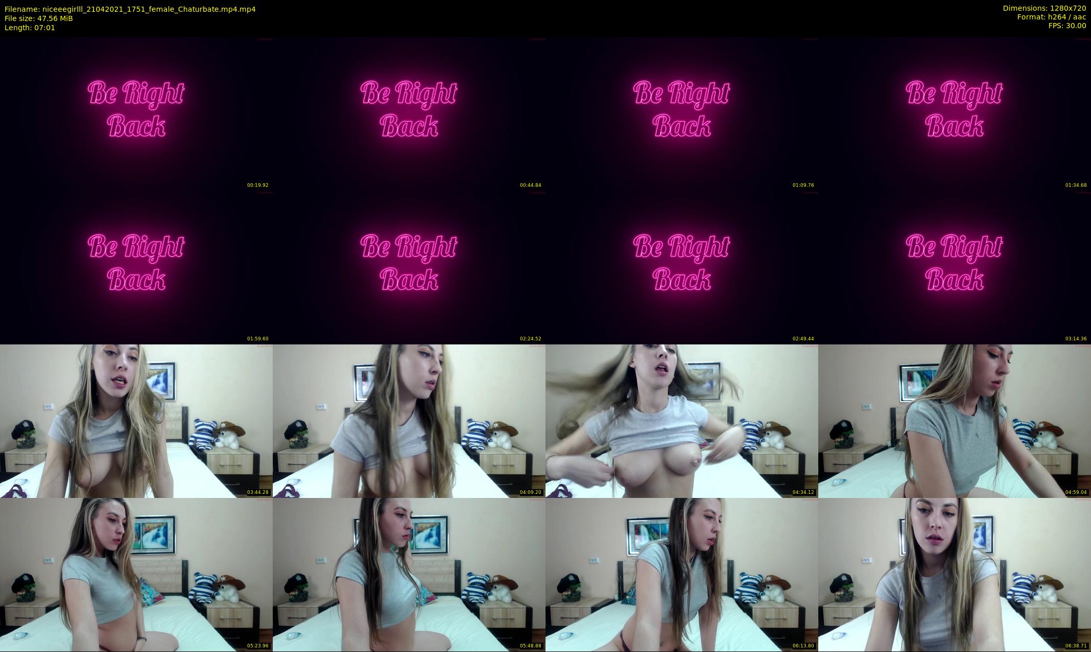 niceeegirlll — 8 minute Chaturbate couple cam show recording, 720p, Apr 21, 2021