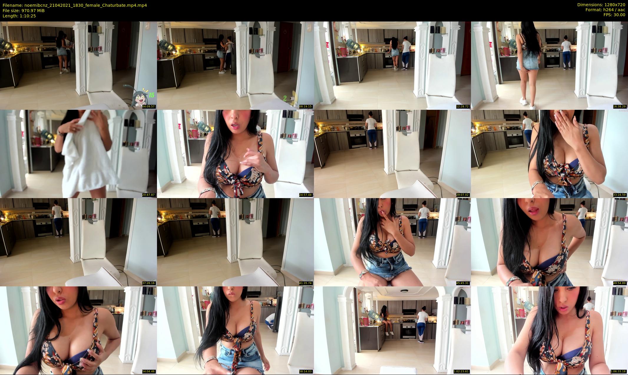 noemibcnz — 71 minute Chaturbate couple cam show recording, 720p, Apr 21, 2021