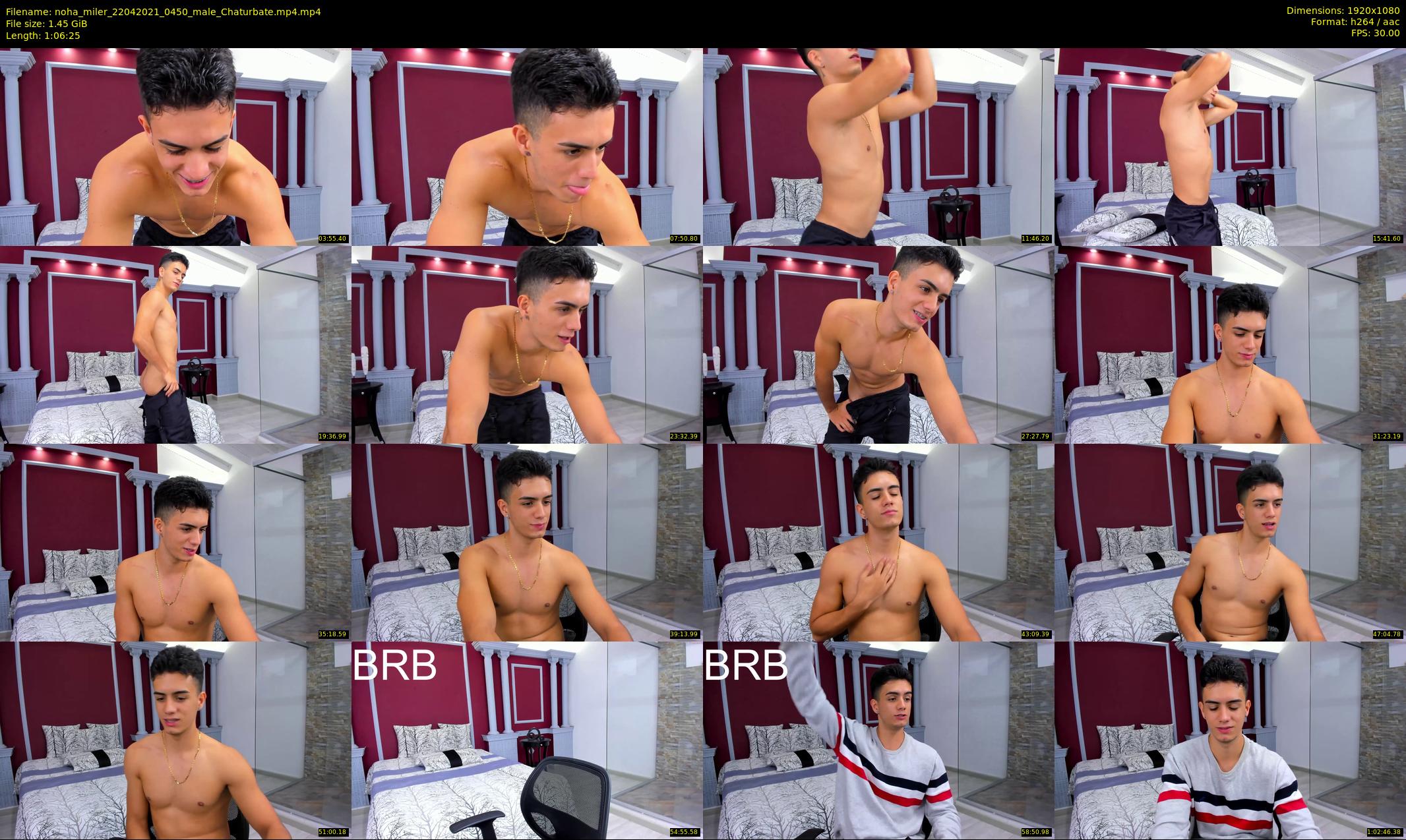 noha_miler — 67 minute Chaturbate male cam show recording, 1080p, Apr 22, 2021