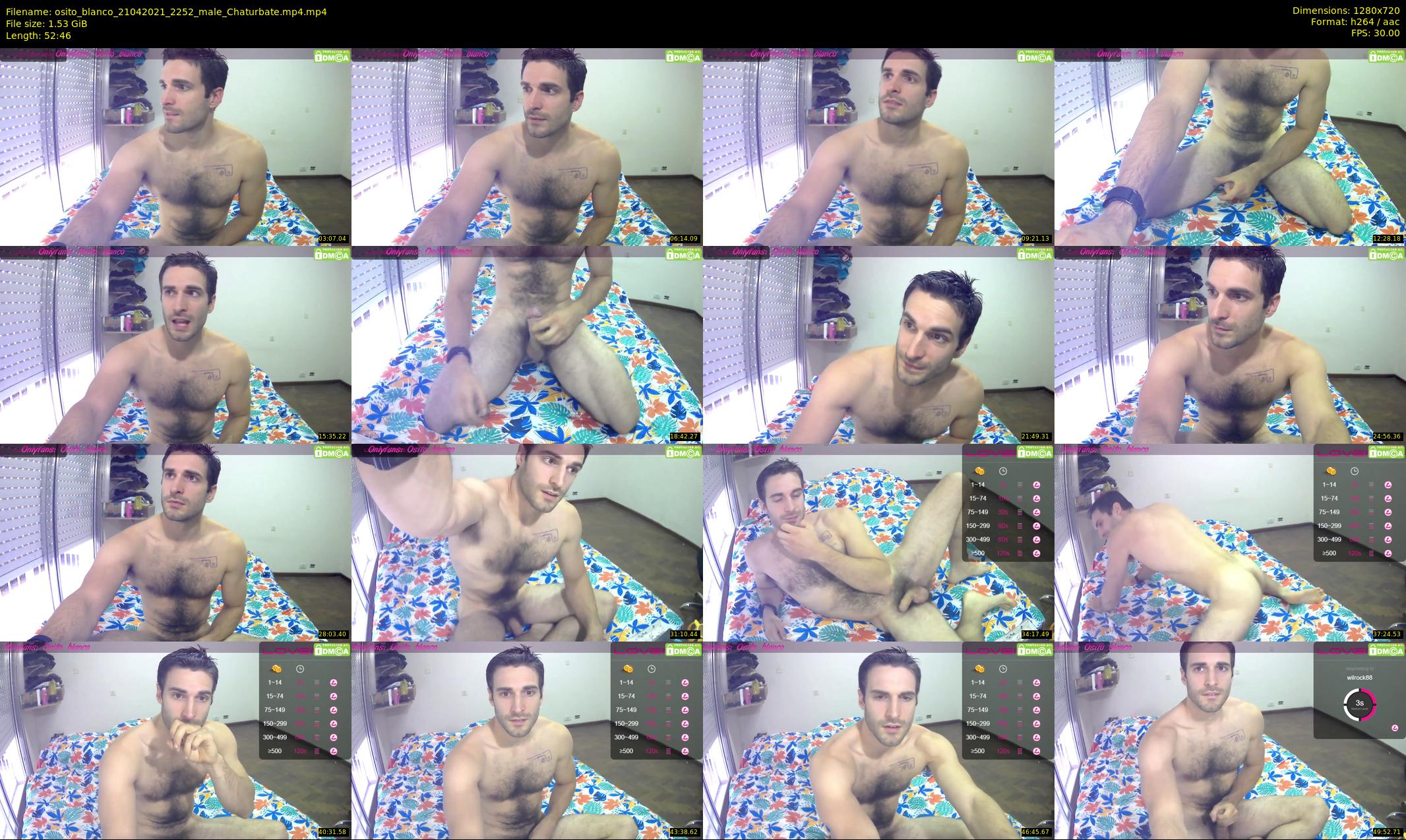 osito_blanco — 53 minute Chaturbate male cam show recording, 720p, Apr 21, 2021