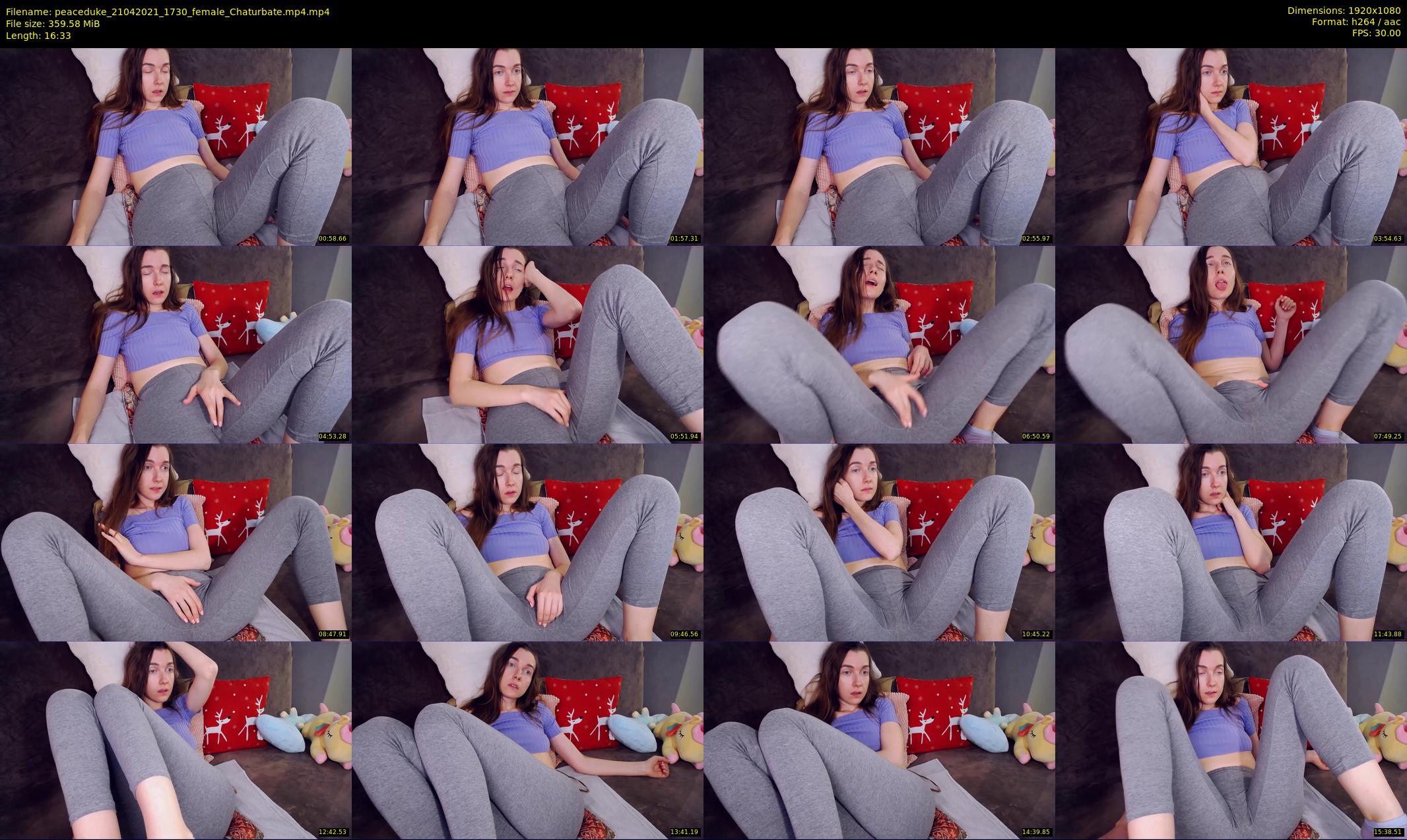 peaceduke — 17 minute Chaturbate female cam show recording, 1080p, Apr 21, 2021