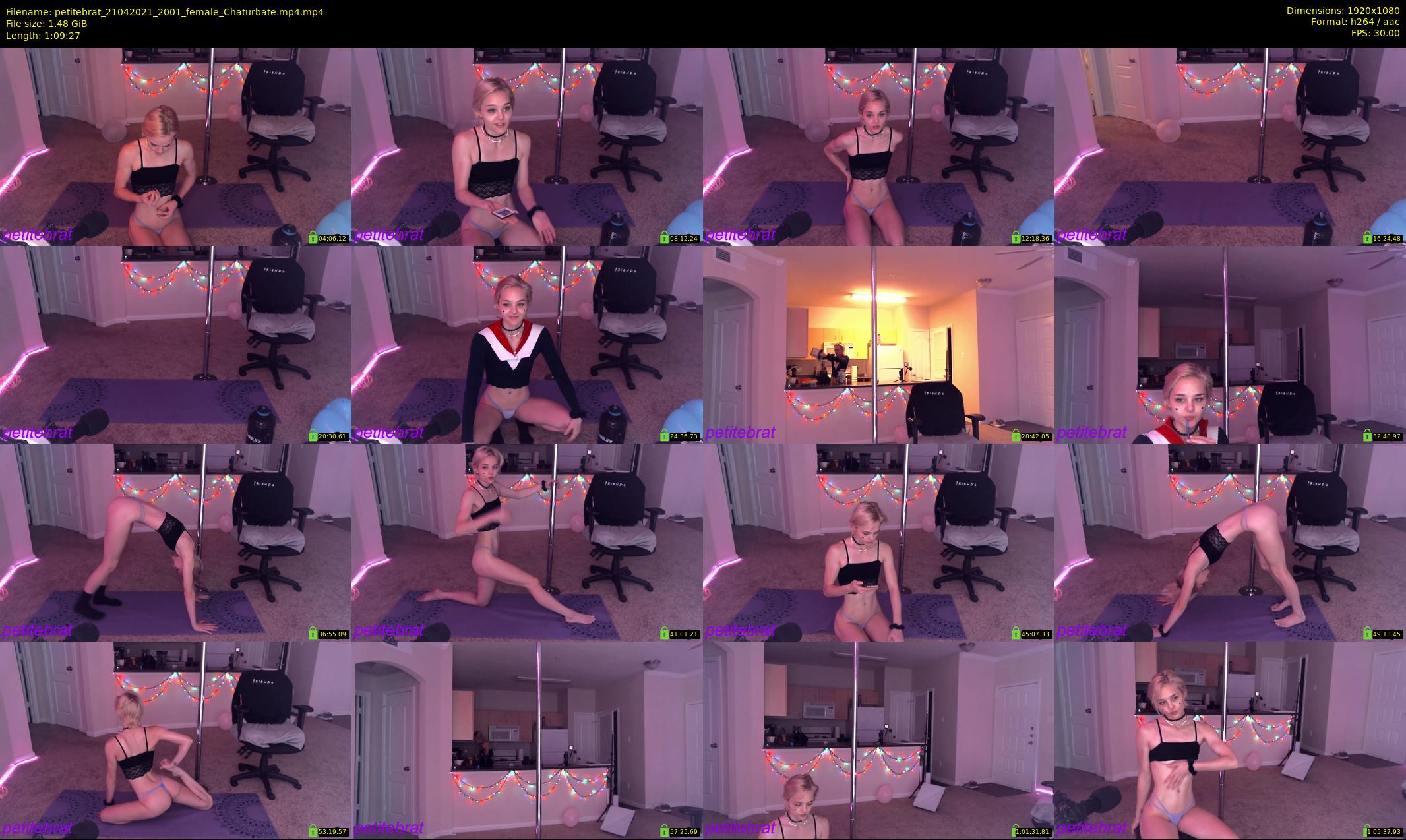 petitebrat — 70 minute Chaturbate female cam show recording, 1080p, Apr 21, 2021